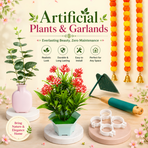 Artificial Plants and Garlands