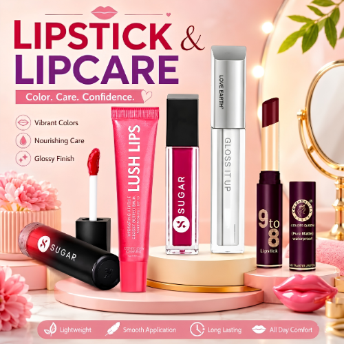 lipstick and lip care