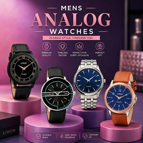 Mens Analog Watches