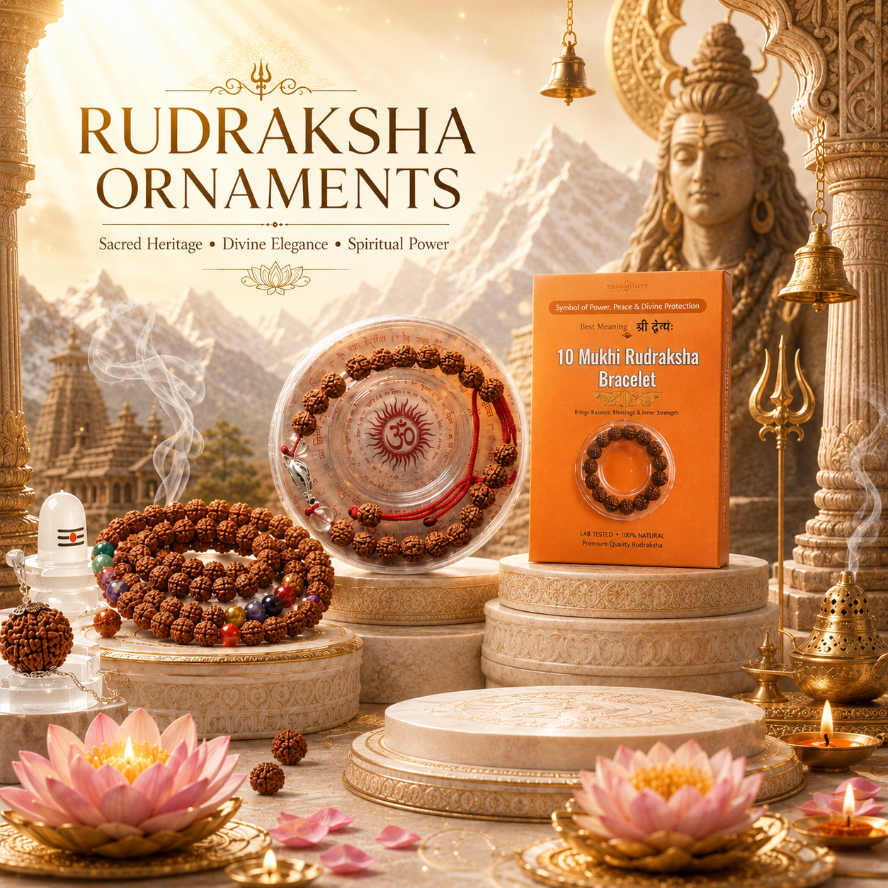 Rudraksha Ornaments