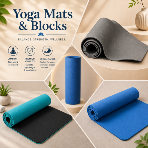 Yoga Mats & Blocks