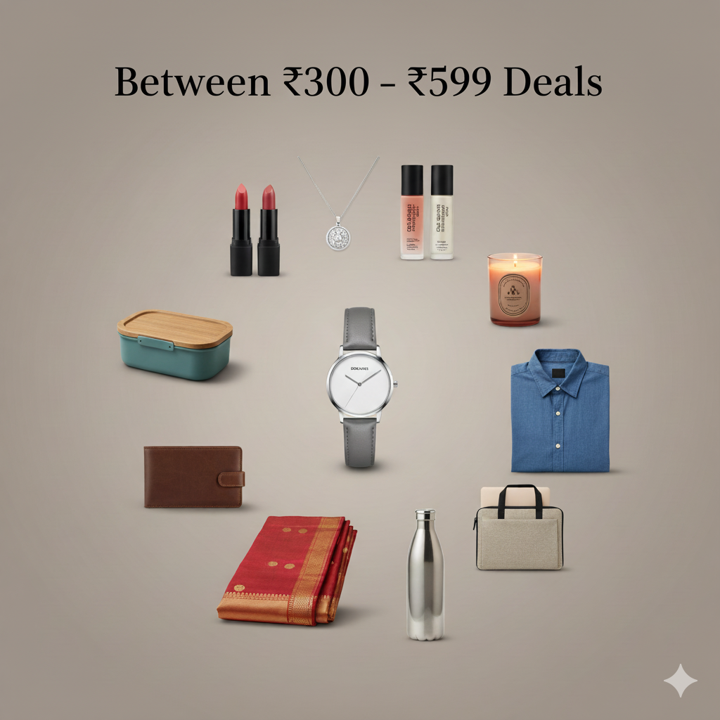 Between ₹300 - ₹599 Deals