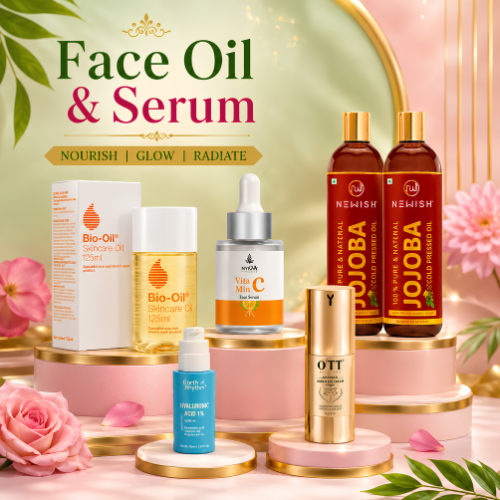 face oil and serum