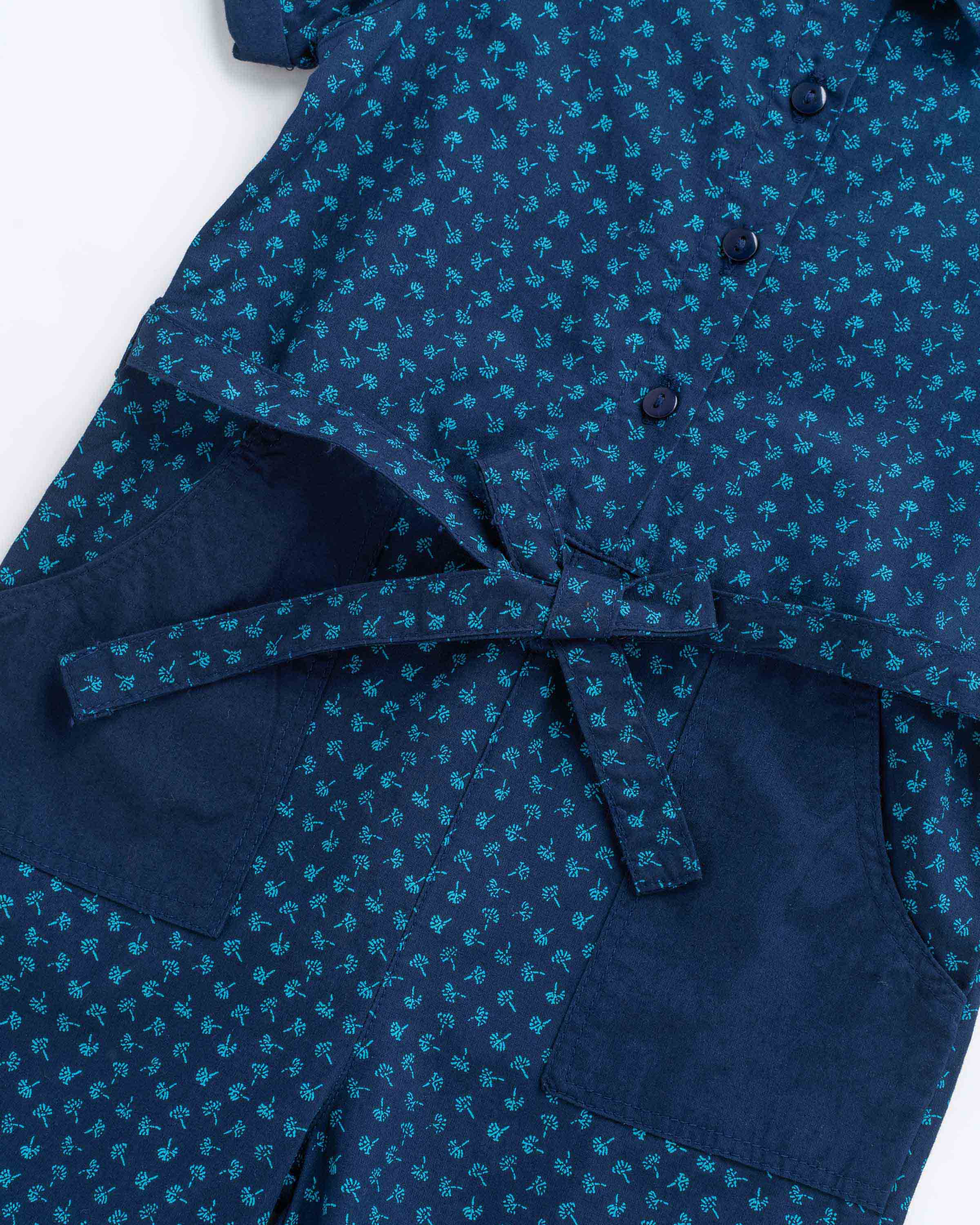 Popees Half-Sleeve Jumpsuit (1–8 Years) for Girls - Image 3