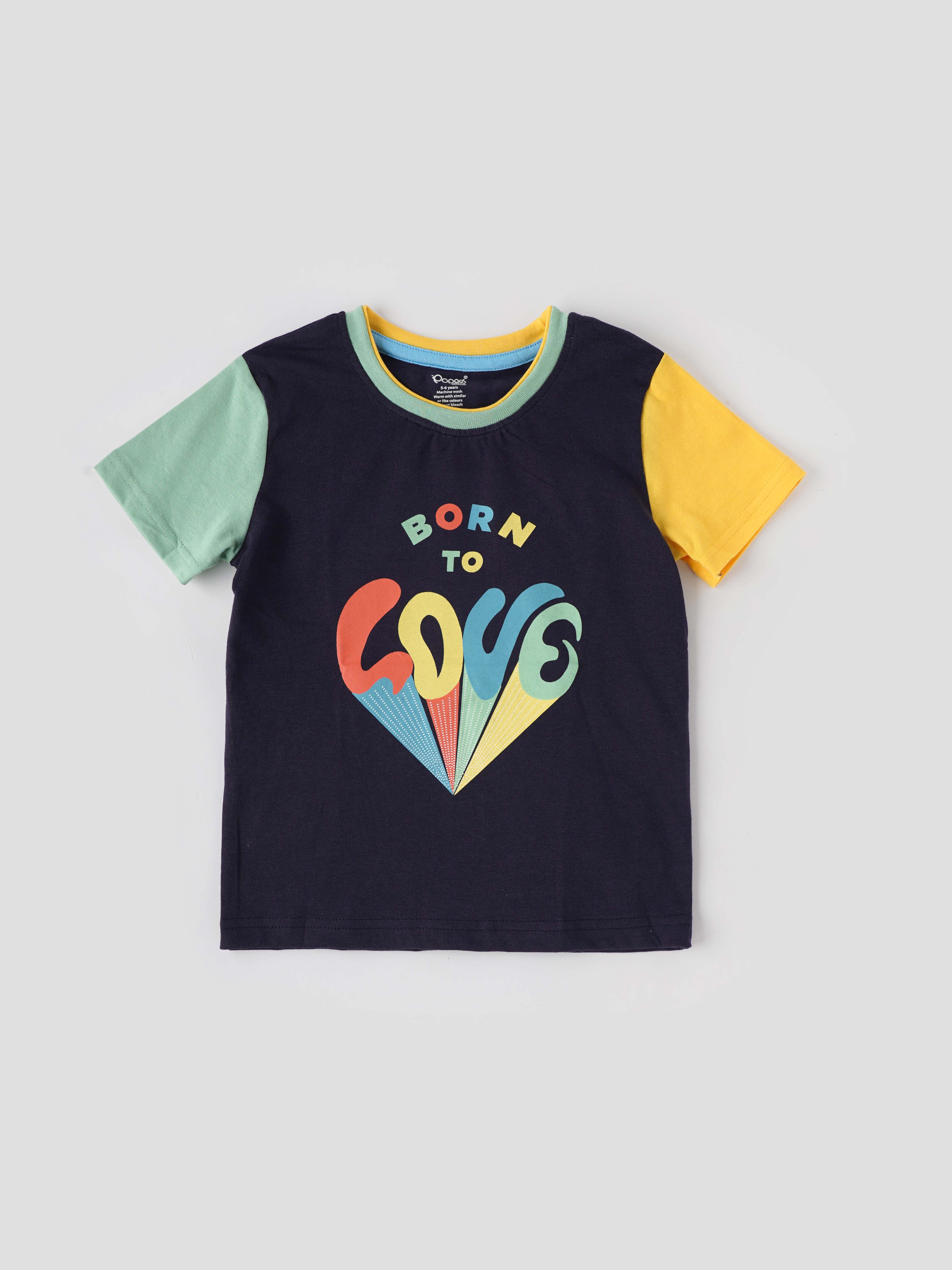 Popees Half Sleeve T-shirt (1-8 Years) for Boys - Image 1