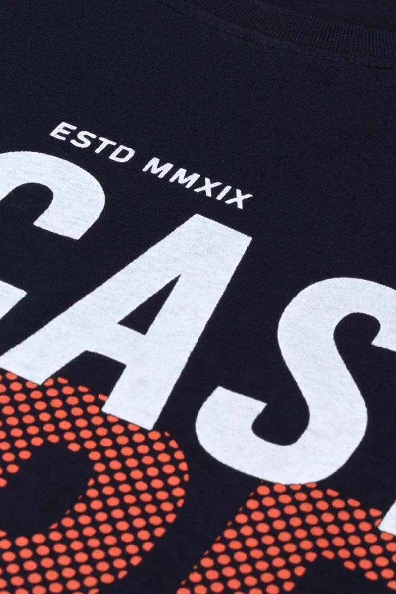 Men's Cotton Typographic Print T-shirt - Recast (Style hal003223)