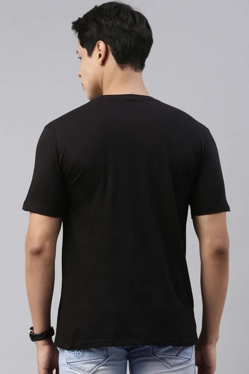 Cotton Graphic Printed T-shirt for Men