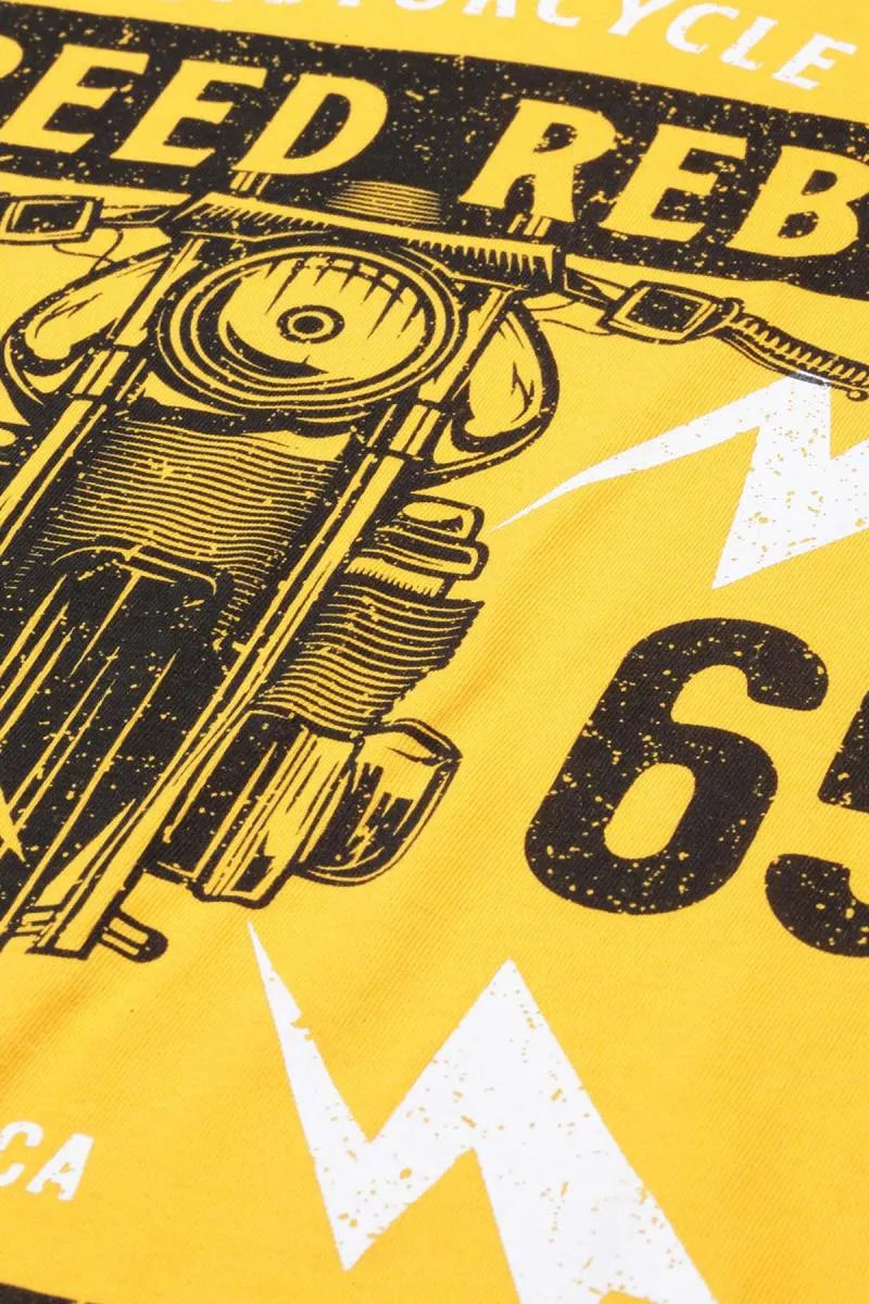 Men's Cotton Graphic Print T-shirt - Recast (Style cot003229)