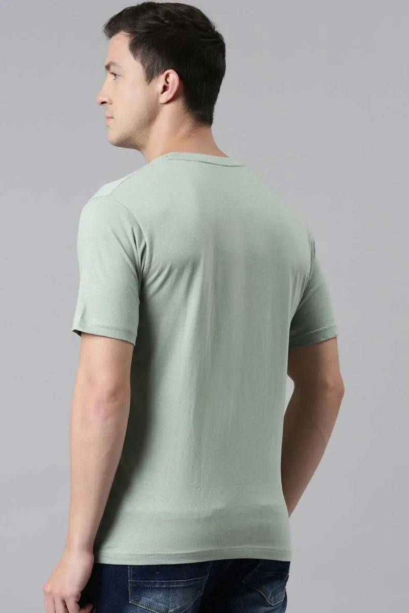 Cotton Graphic Print T-shirt for Men - Recast (Style cot003232)