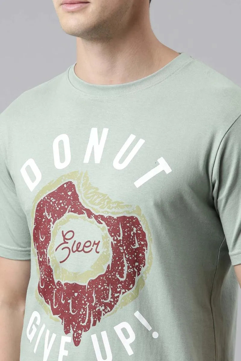 Men's Cotton Graphic Print T-shirt - Recast (Style cot003234)