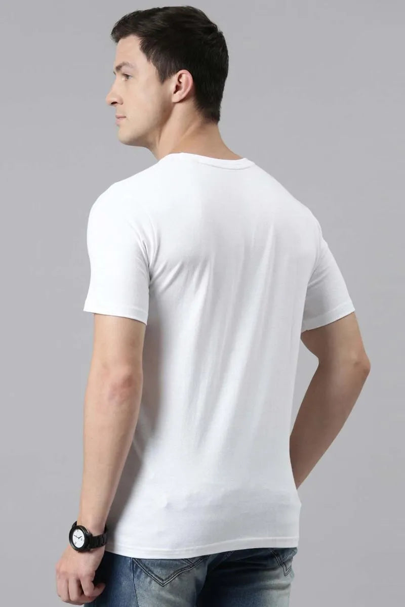 Men's Cotton Graphic Print T-shirt - Recast (Style cot003234)