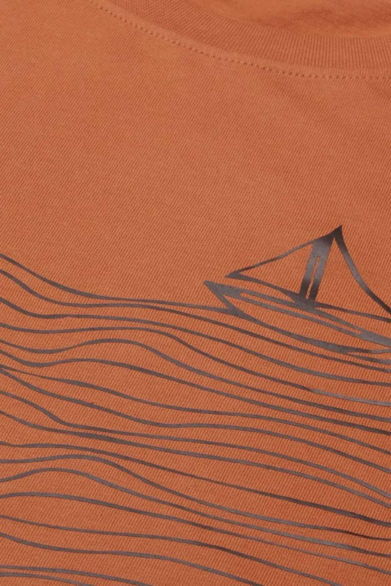 Cotton Graphic Print T-shirt for Men - Recast (Style cot003241)