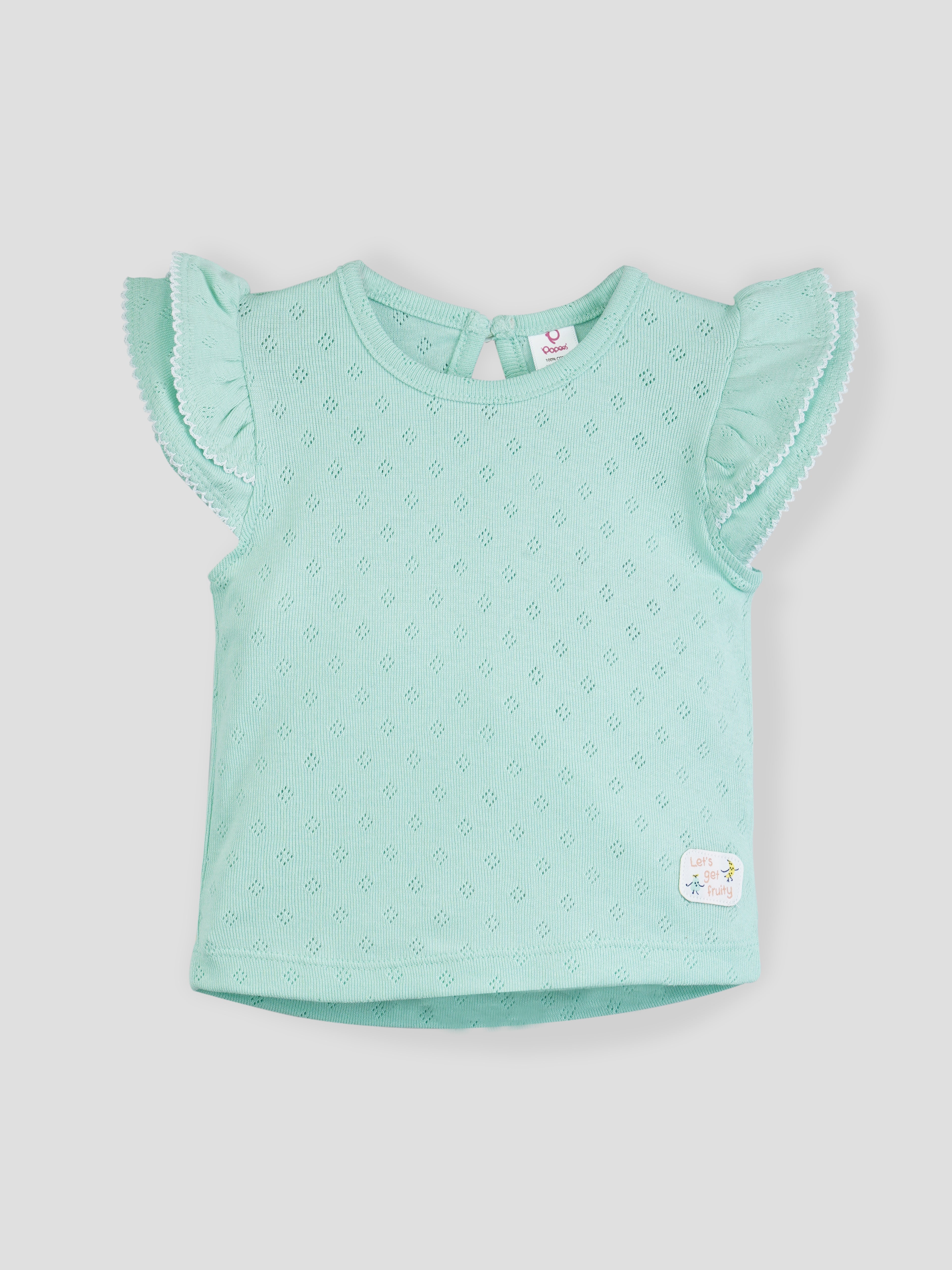 Popees Short Sleeve Top (3–36 Months) for Girls - Image 1