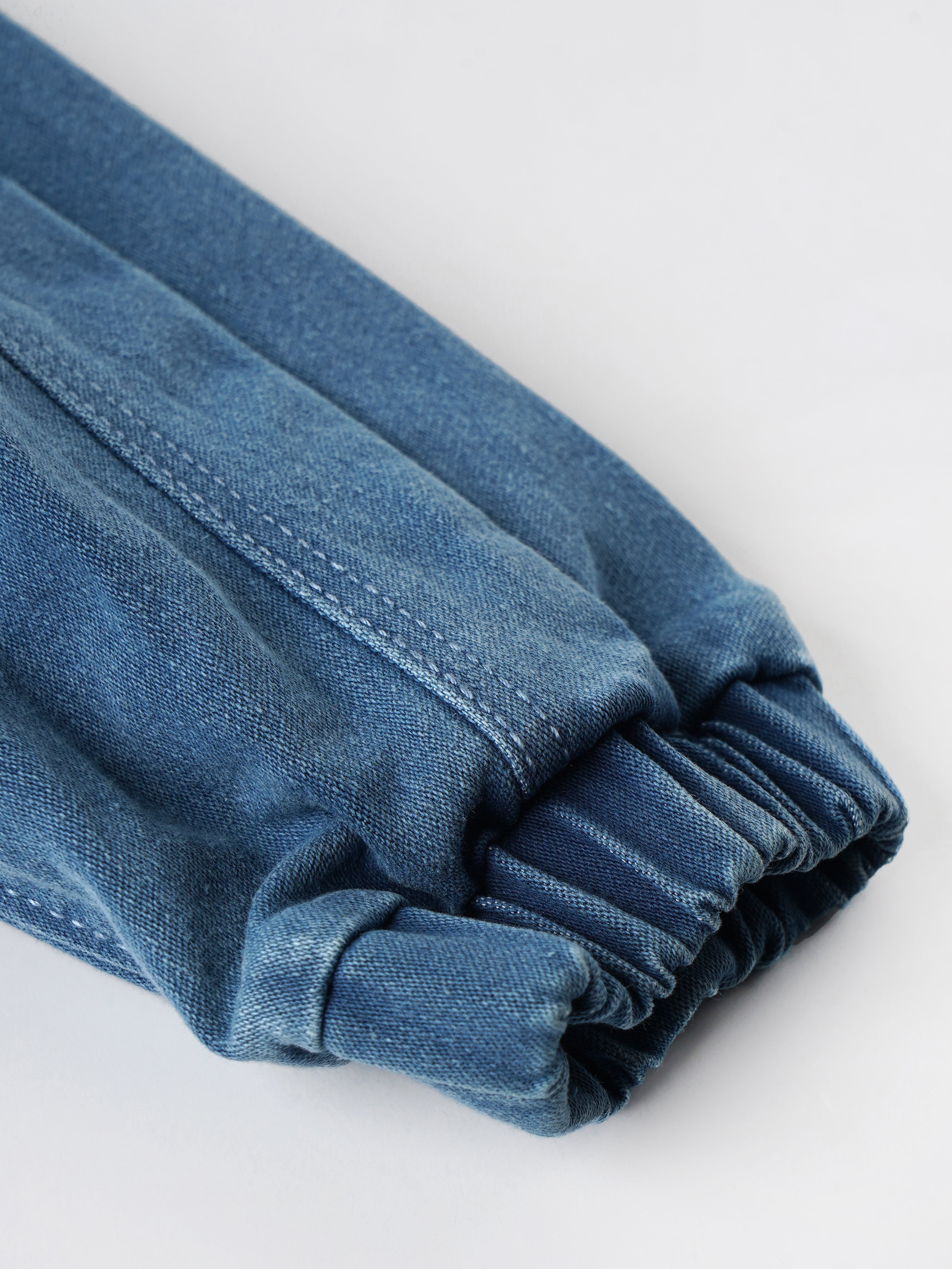 Popees Boys Stretch Denim Joggers with Character Patch| 1-8 Years - Image 3