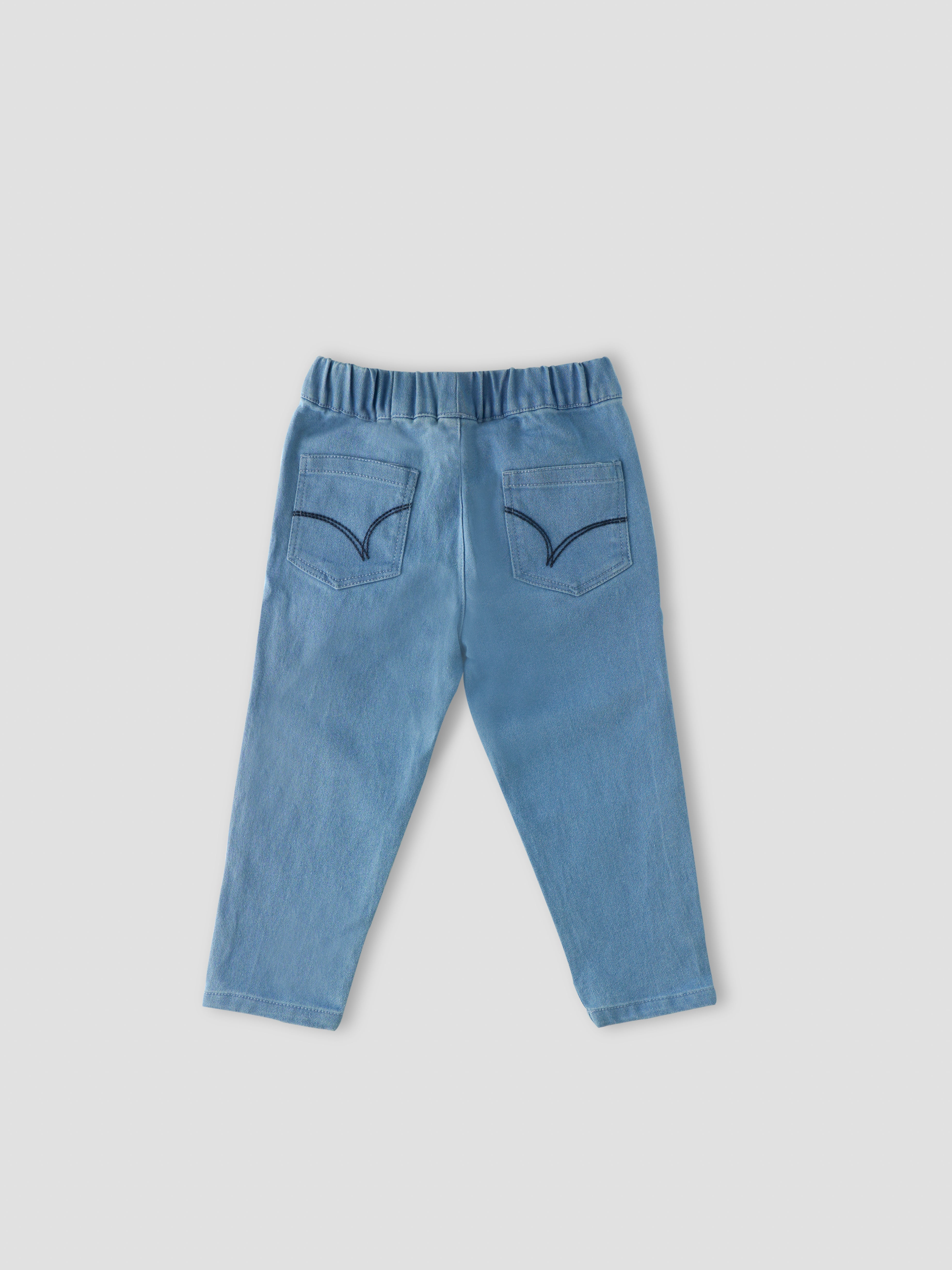 Popees Trendy & Comfy Denim Pants (1-8 Years) for Boys - Image 2