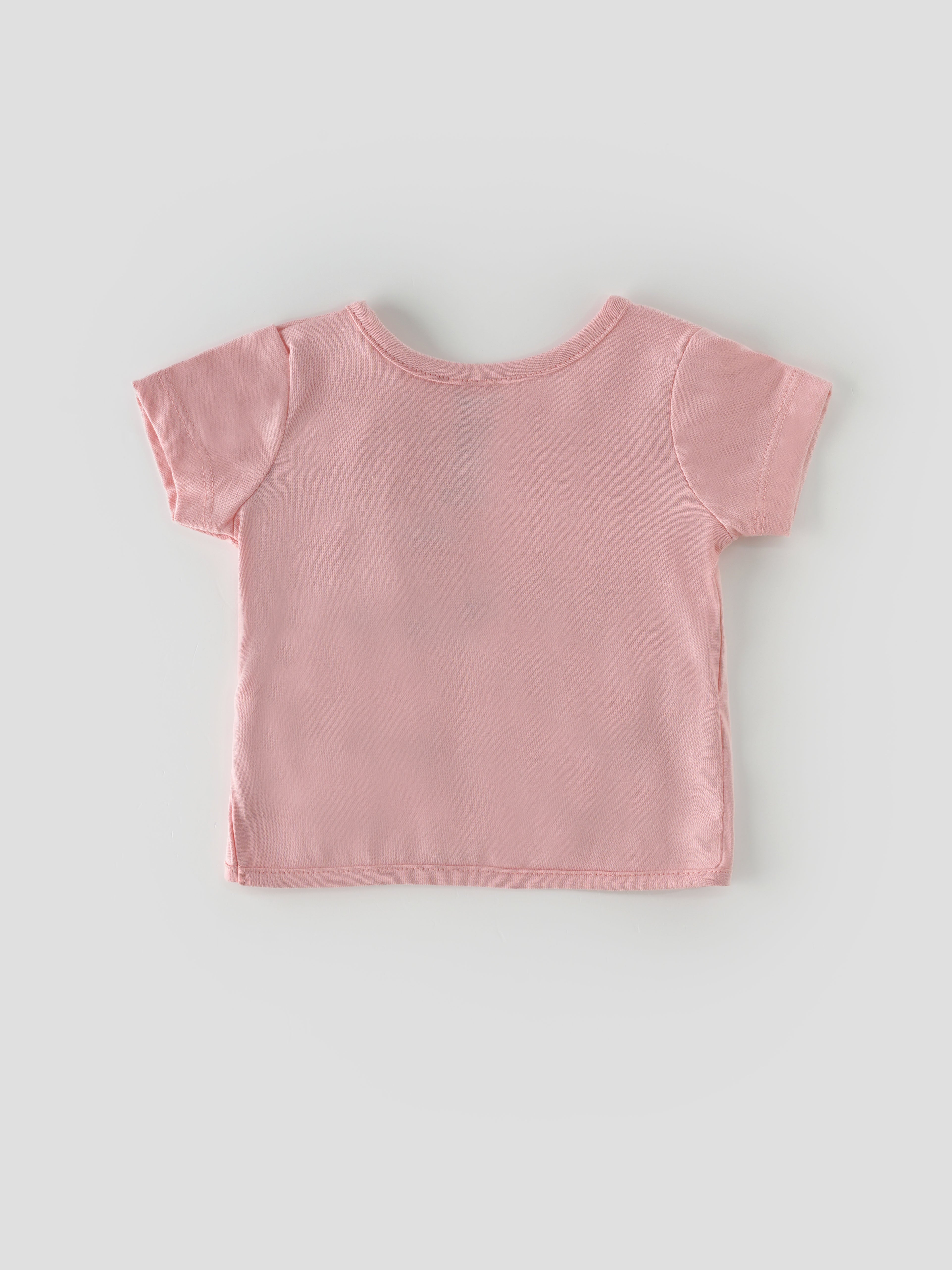 Popees Side Tie Jhabla Top (0–6 Months) for Newborn Girls - Image 2