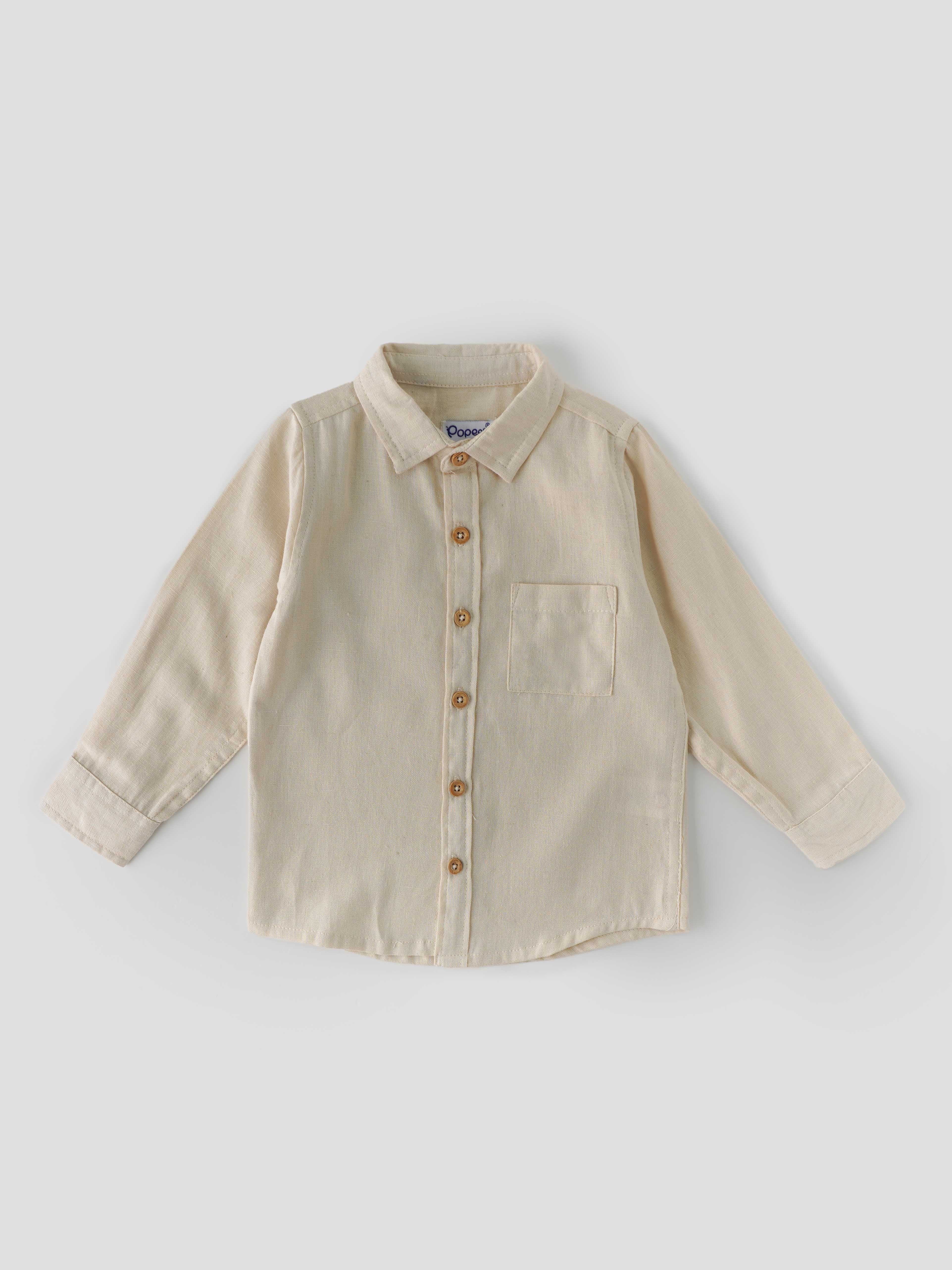 Popees Stylish Full Sleeve Shirt (1–8 Years) for Boys - Image 1