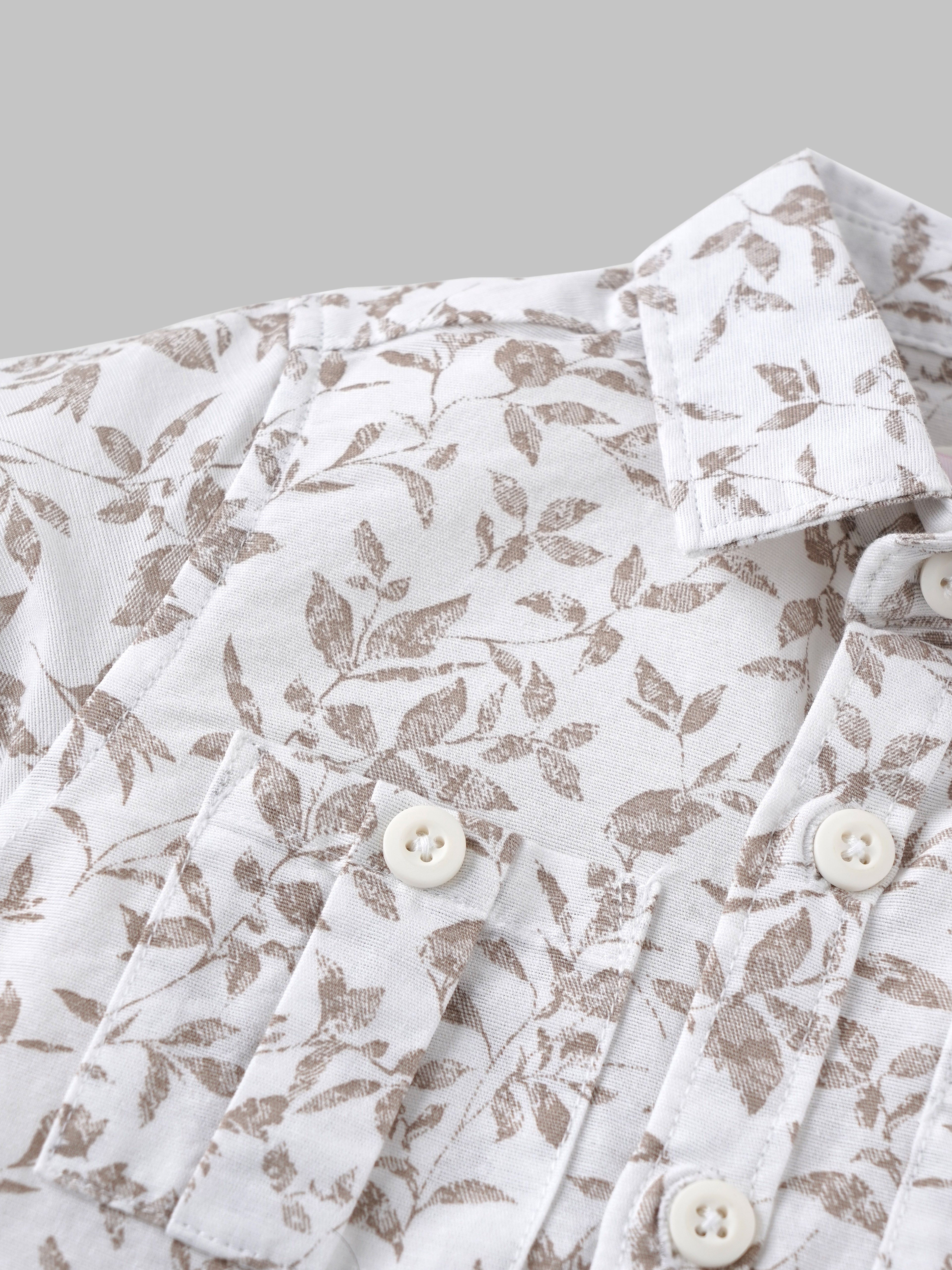 Popees Trendy All-Over Printed Half Sleeve Shirt (3-36 Months) for Boys - Image 3