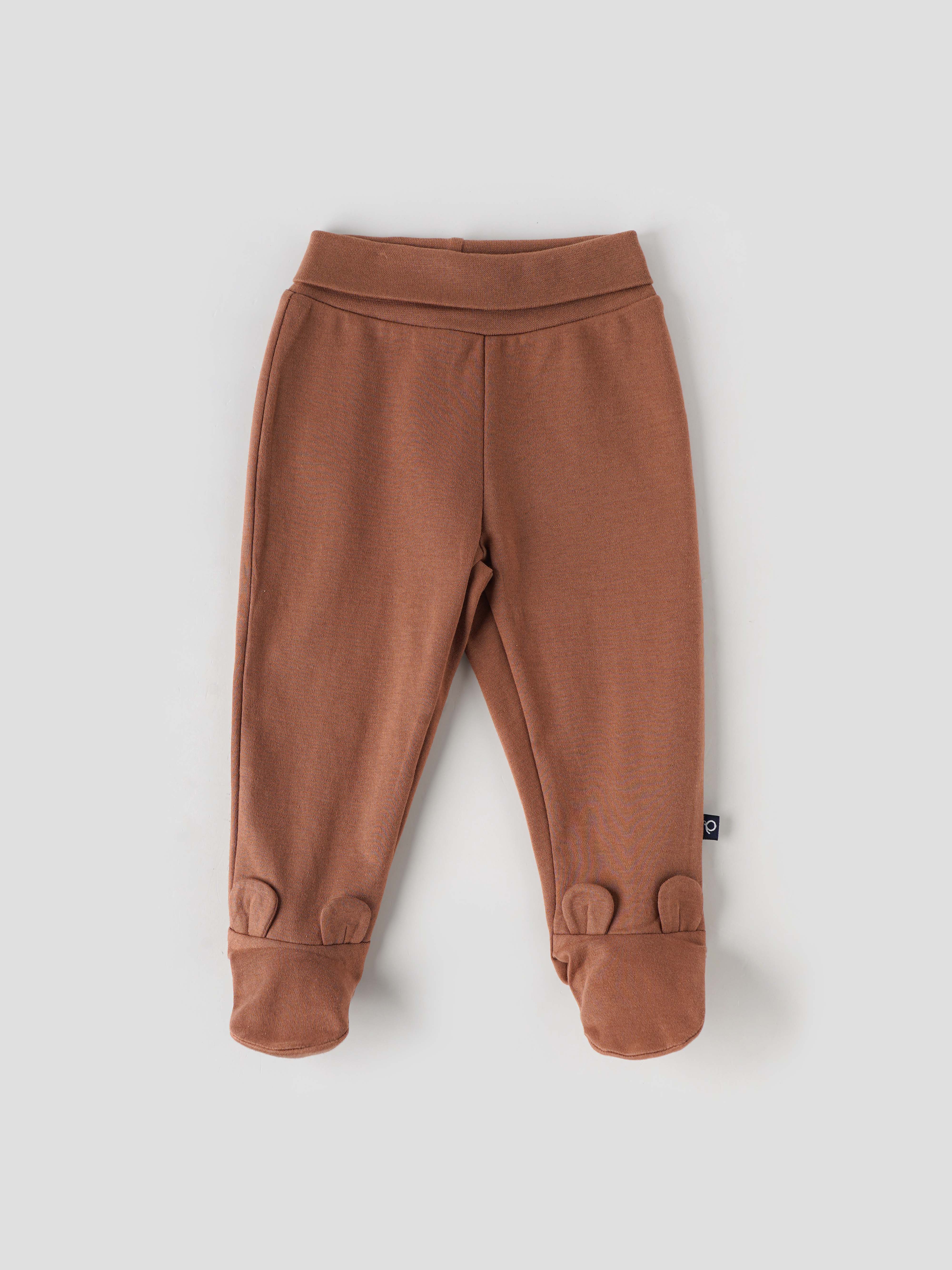 Popees Soft & Comfy Footed Pants (0–9 Months) for Newborn Babies - Image 1