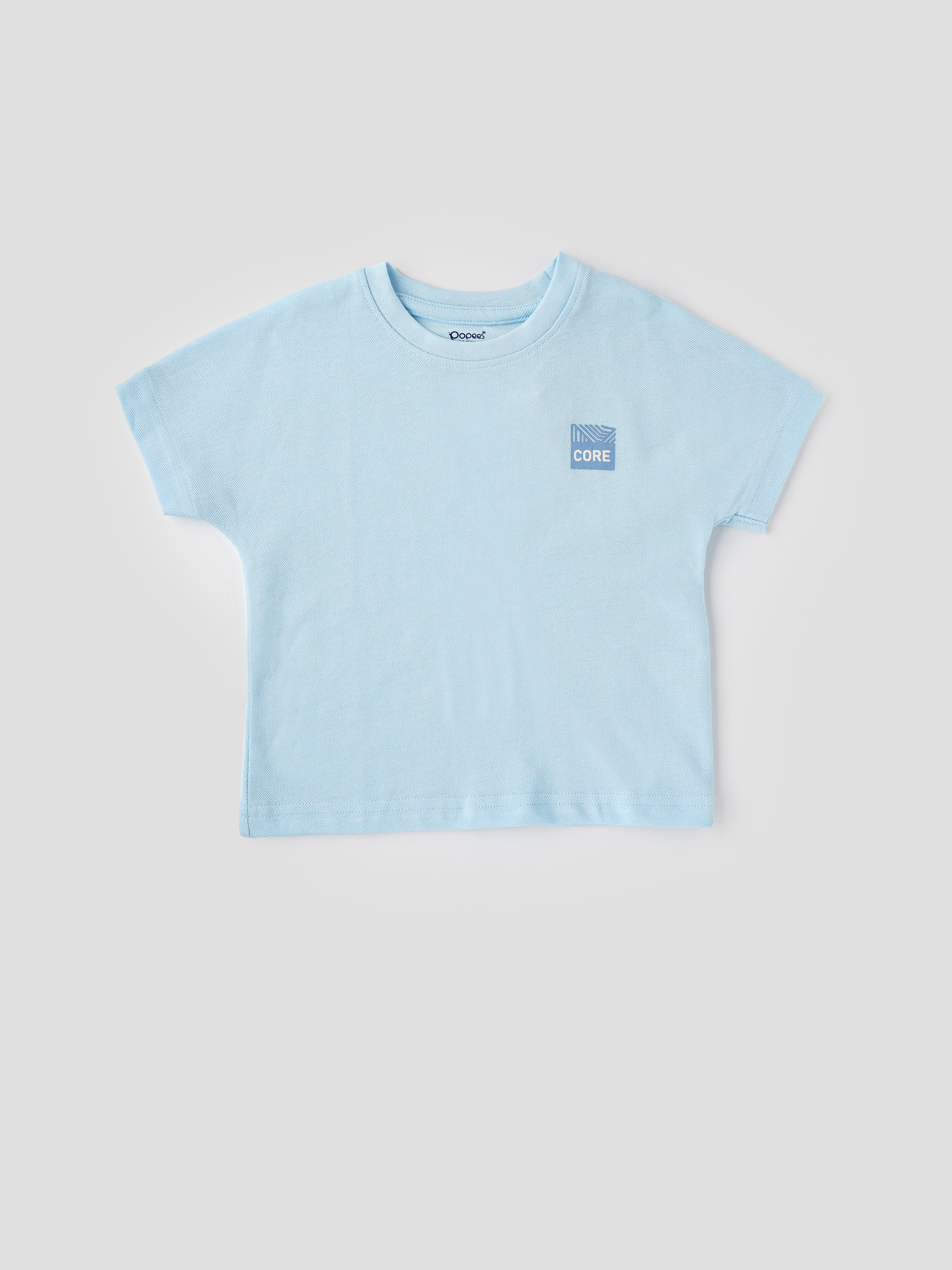 Popees Casual Printed T-Shirt with Back Lettering (1–8 Years) for Boys - Image 1