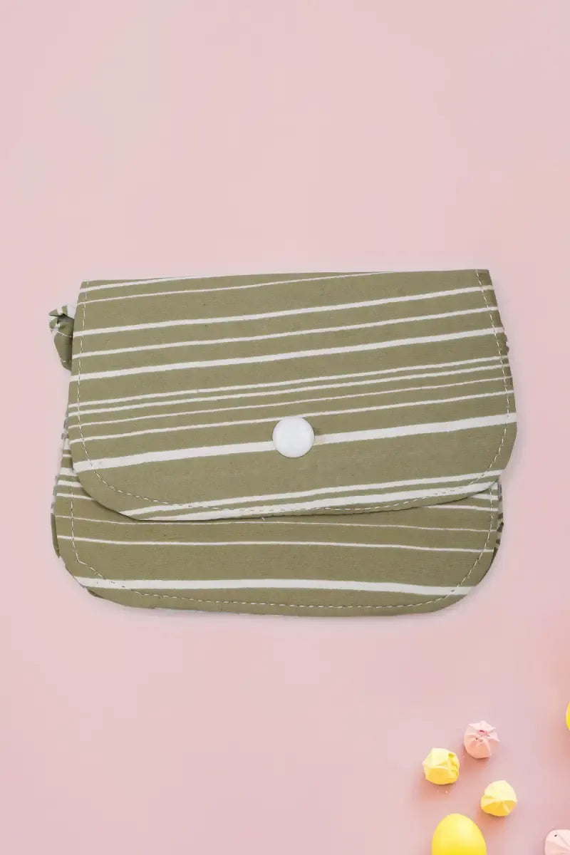 Jumpsuit with Sling Bag for Baby Girl - Olive - View 9