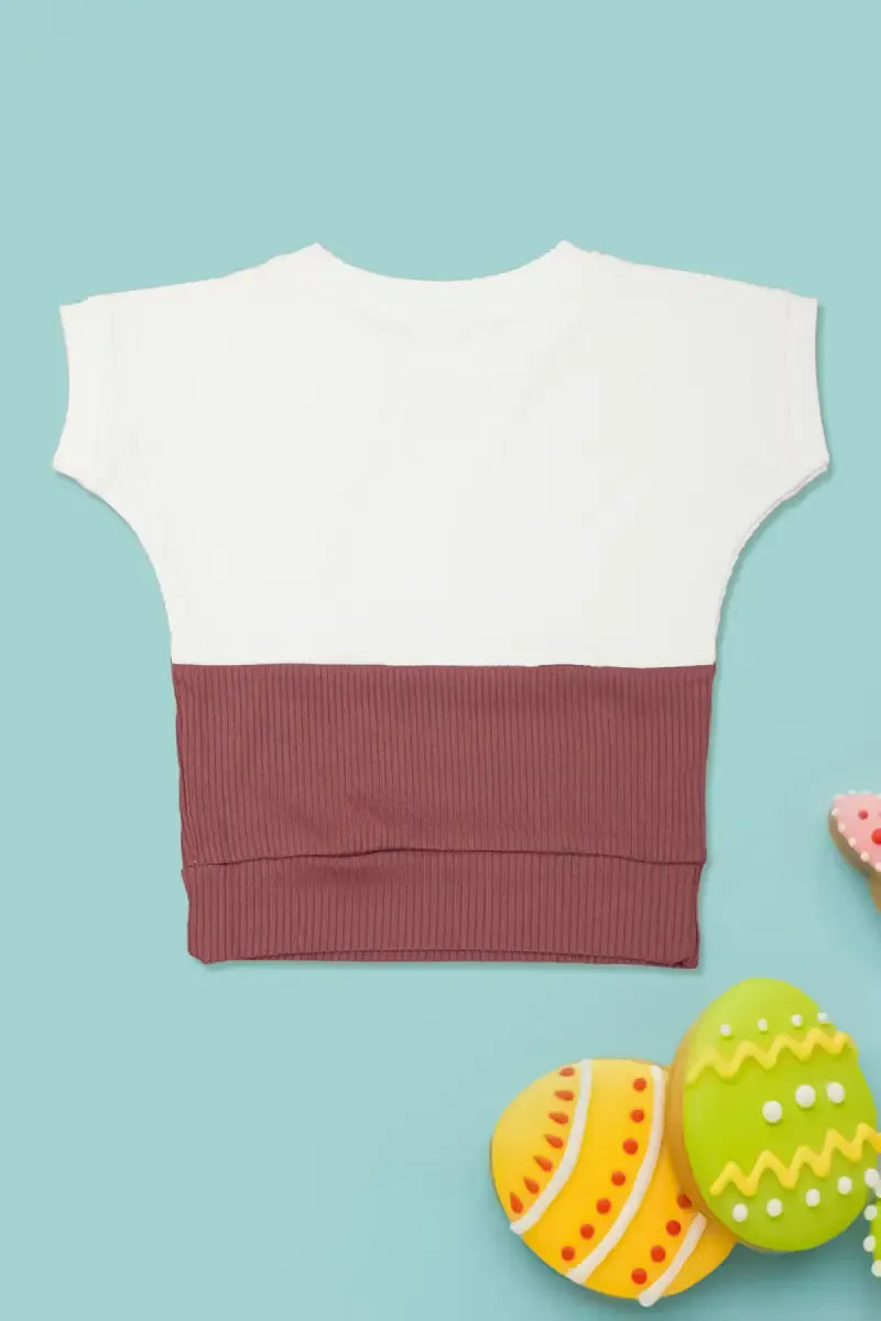Baby Girl's Corduroy Printed Top - Mauve - View 17