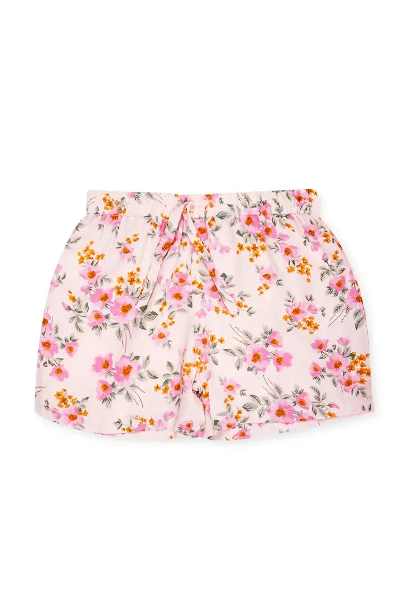 Girl's Polyester Printed Shorts - Assorted Print - View 6