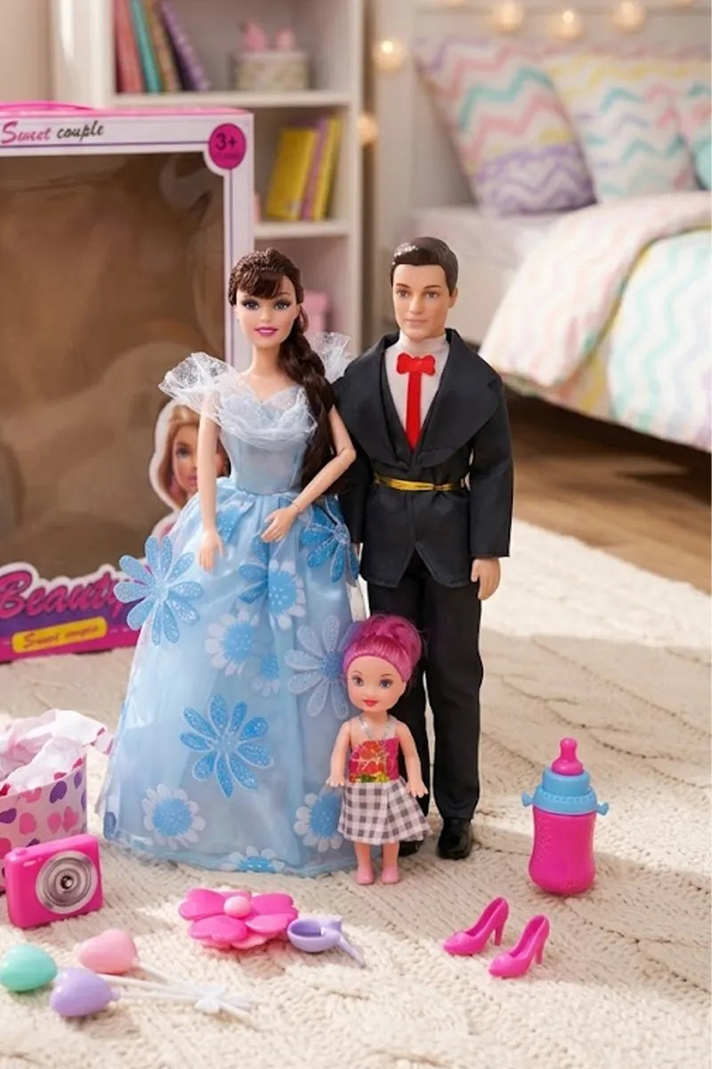 Barbie Fashion Couple Model Dolls