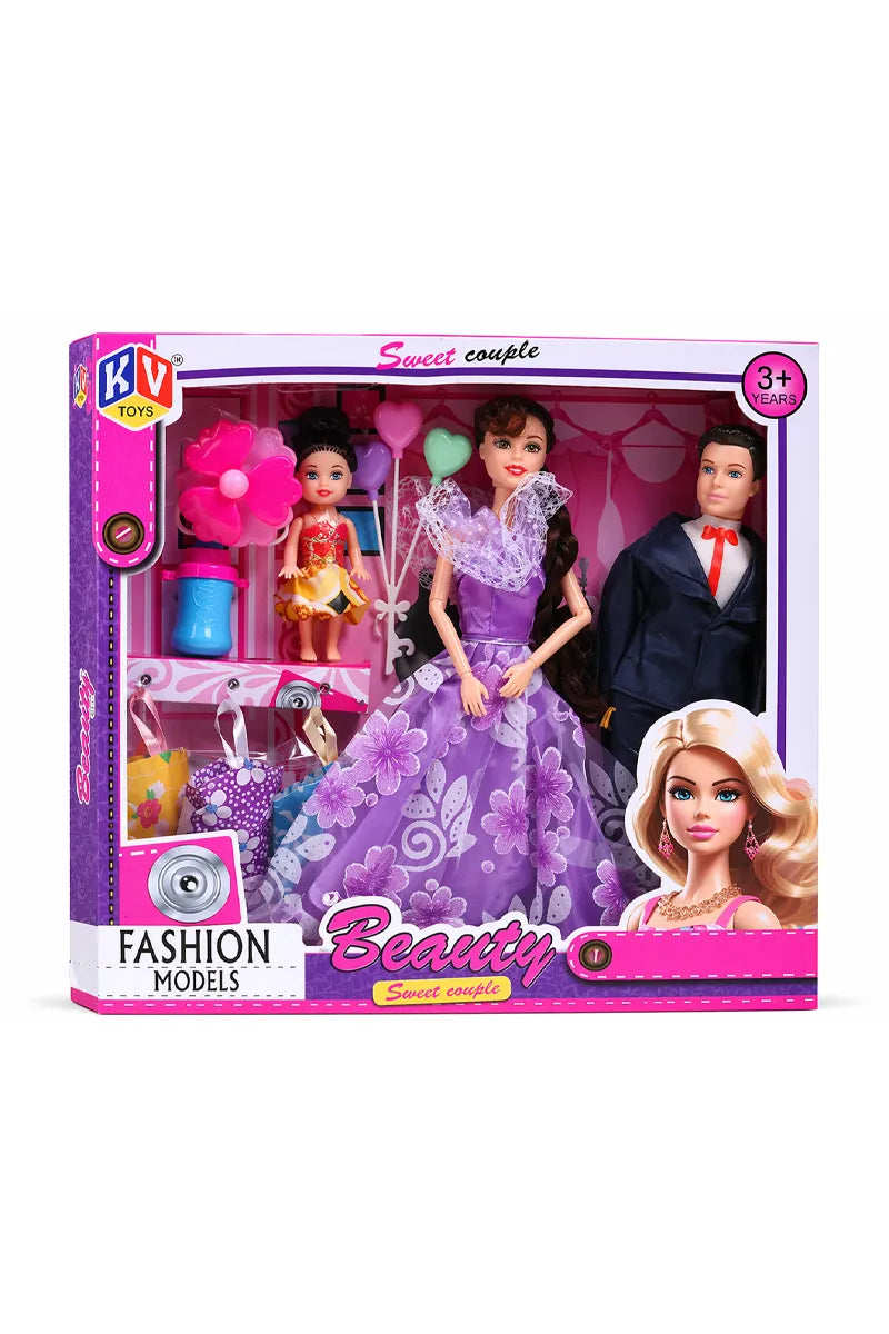 Barbie Fashion Couple Model Dolls
