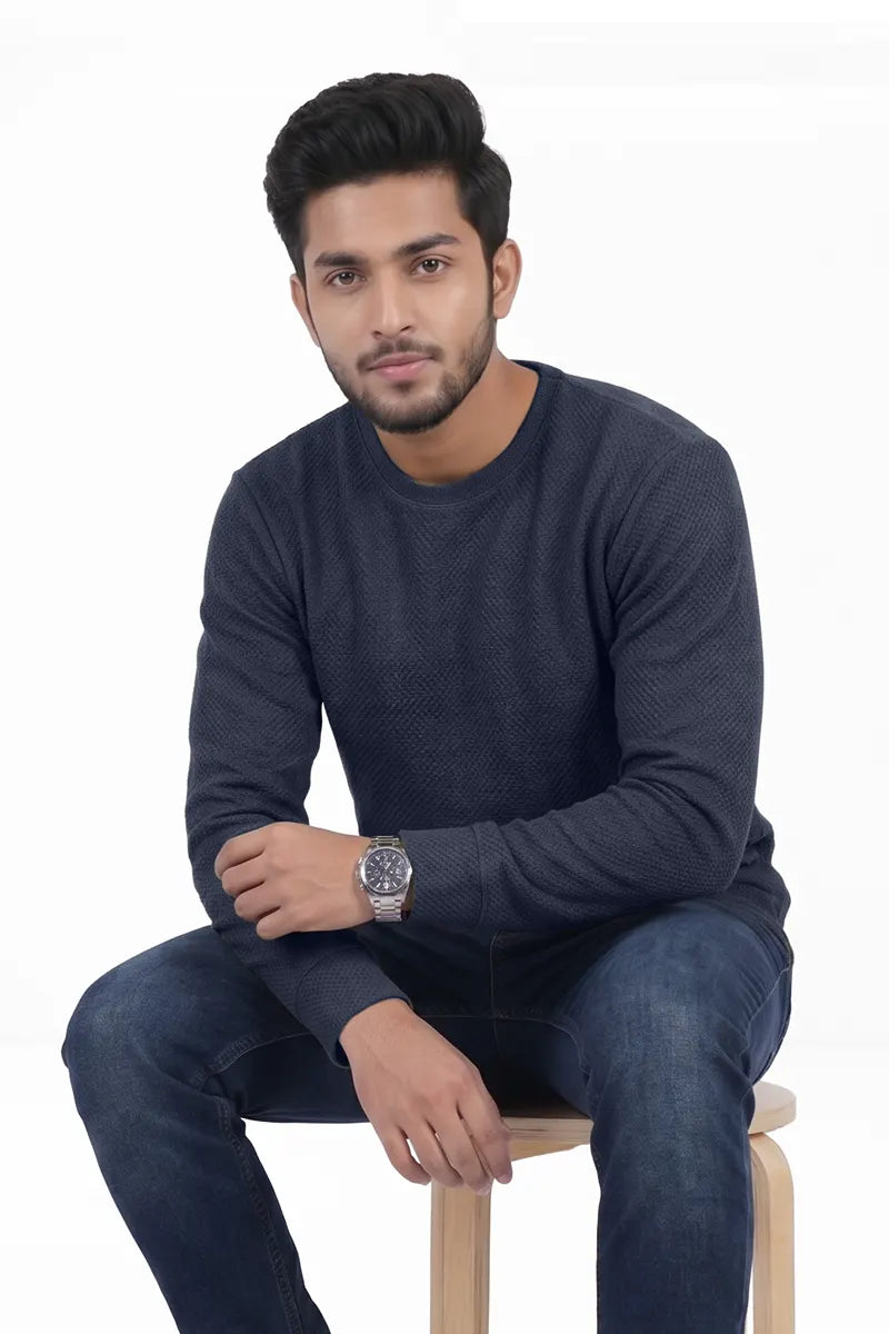Cotton Regular Fit Sweatshirt for Men