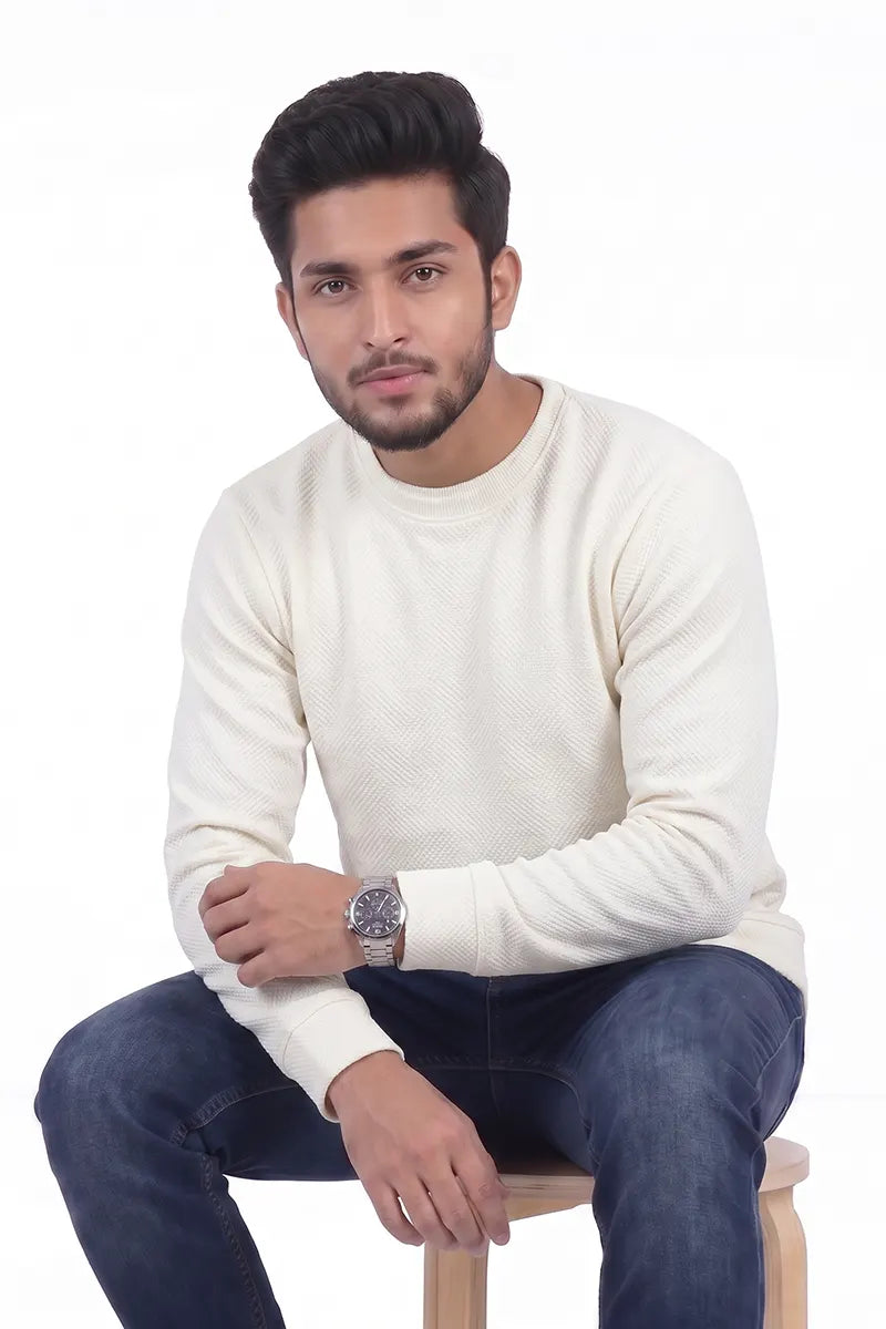 Cotton Regular Fit Sweatshirt for Men