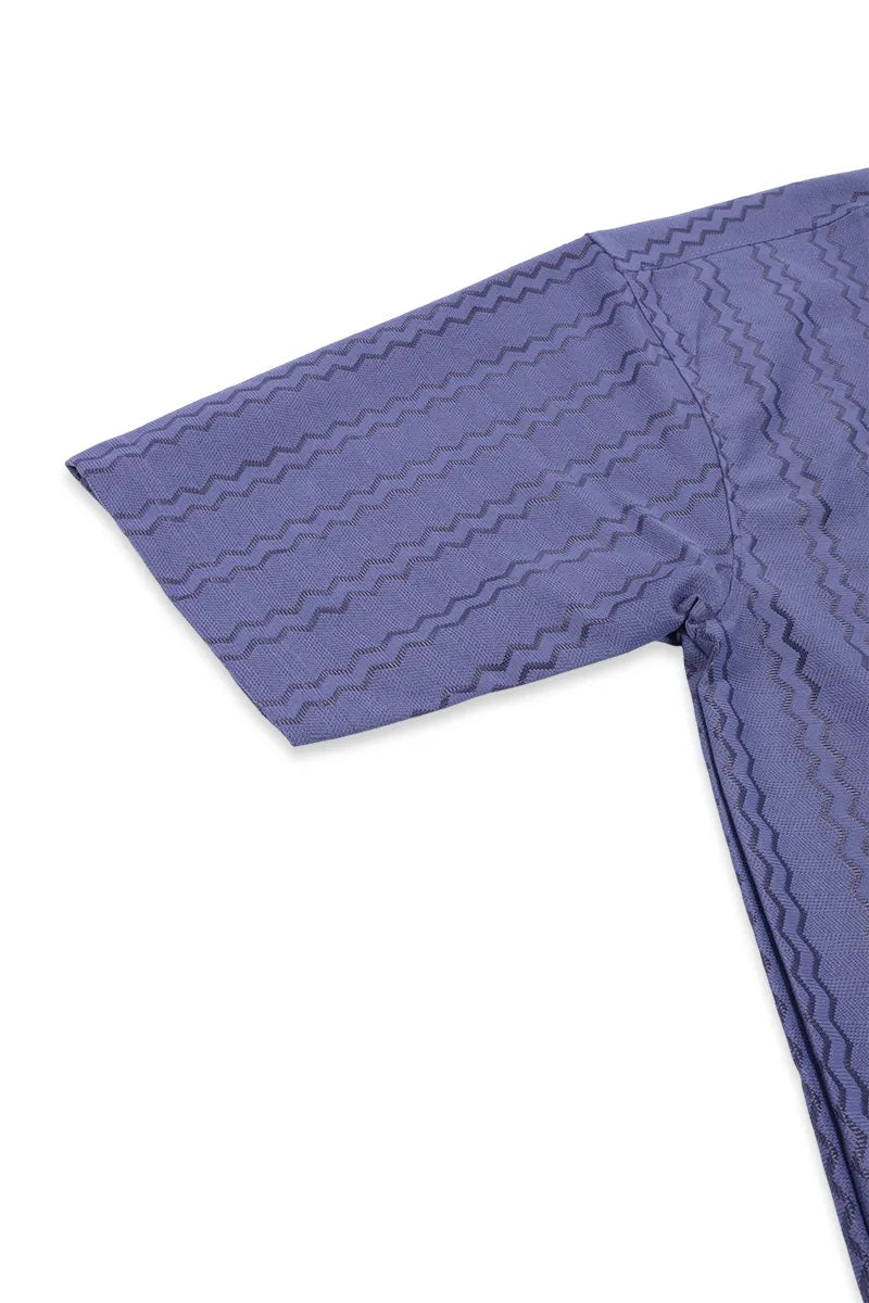 Polyester Striped Shirt for Men
