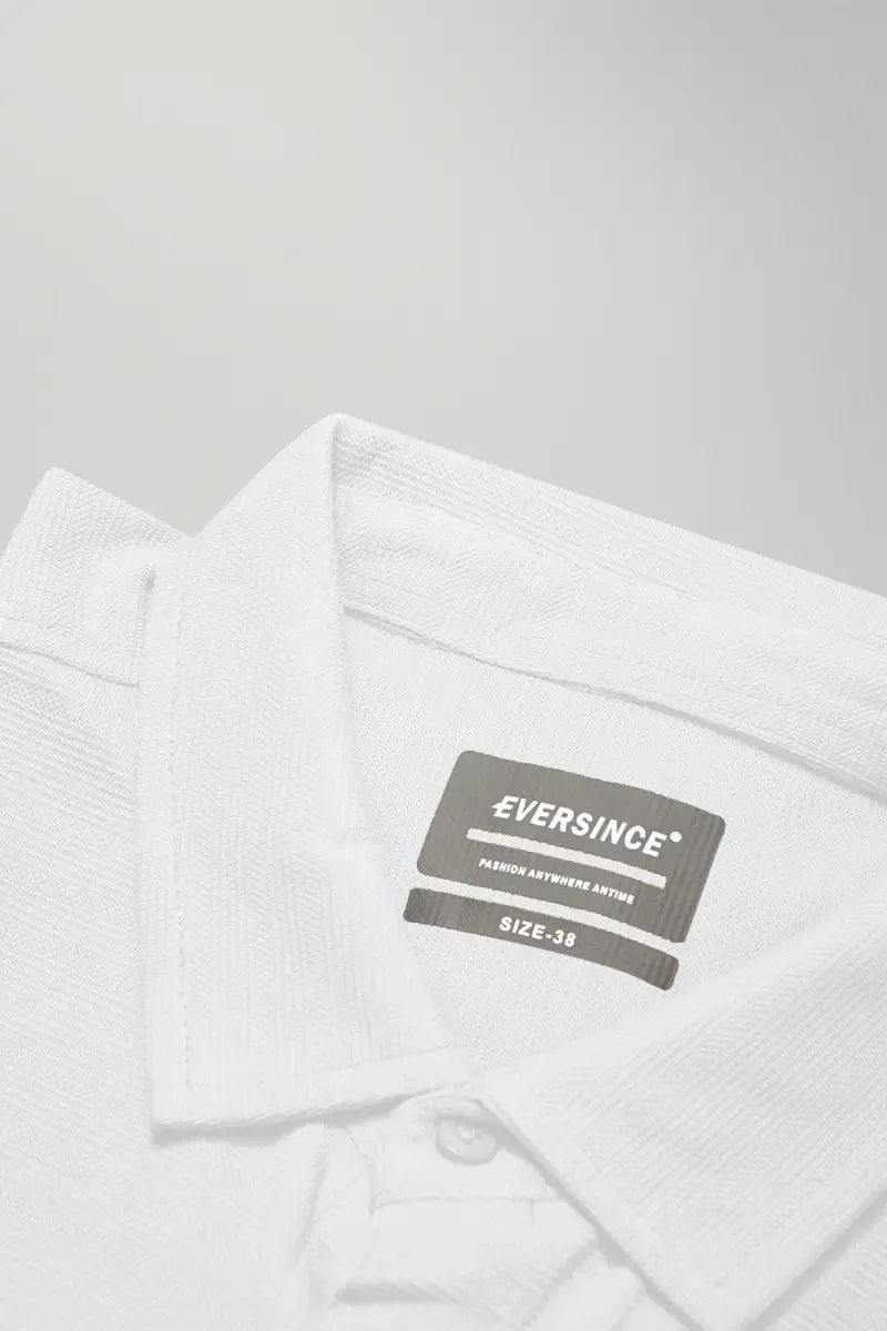 Cotton Blend Self designed Casual Shirt for Men