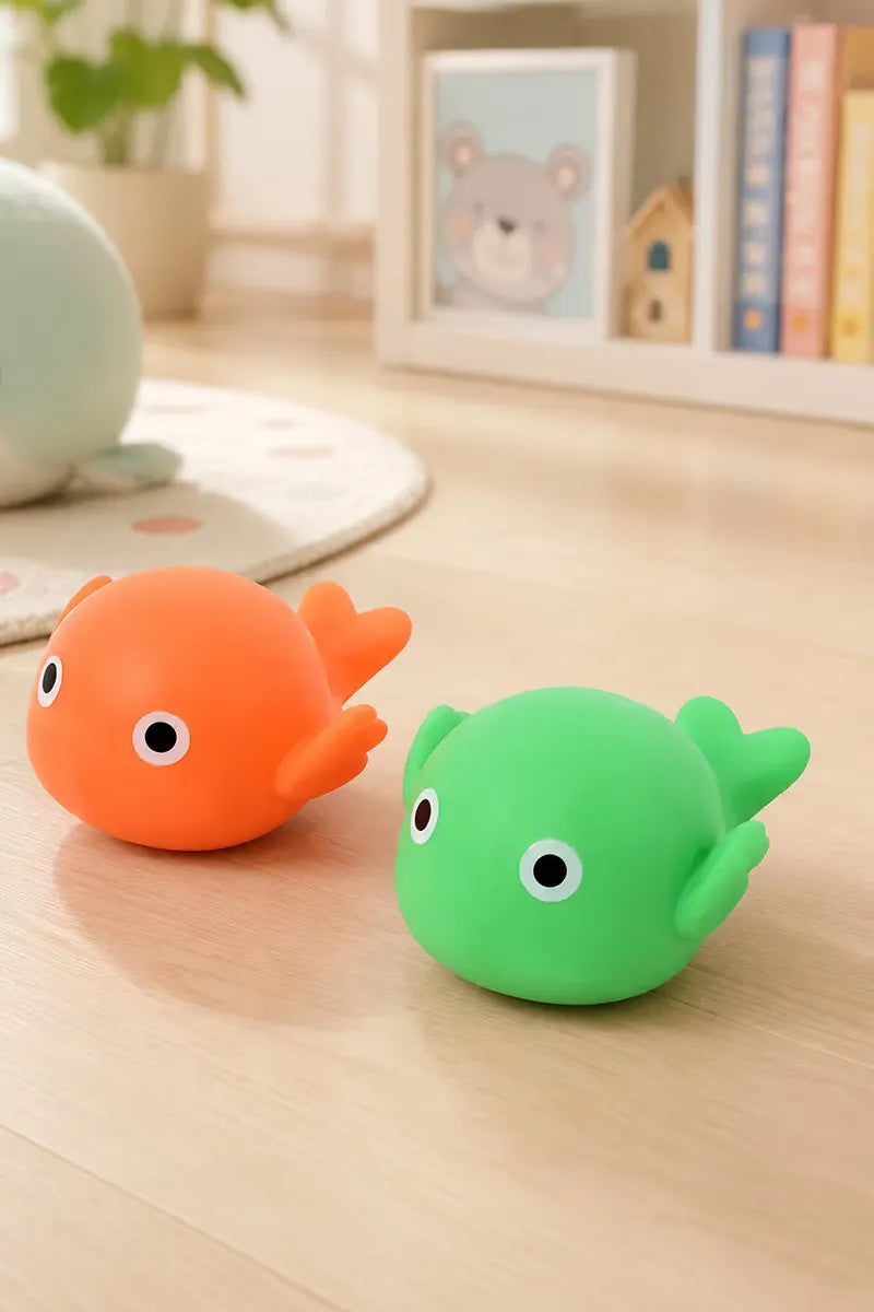 Whale Squeezy Toys - Pack of 2 (Multicolor)