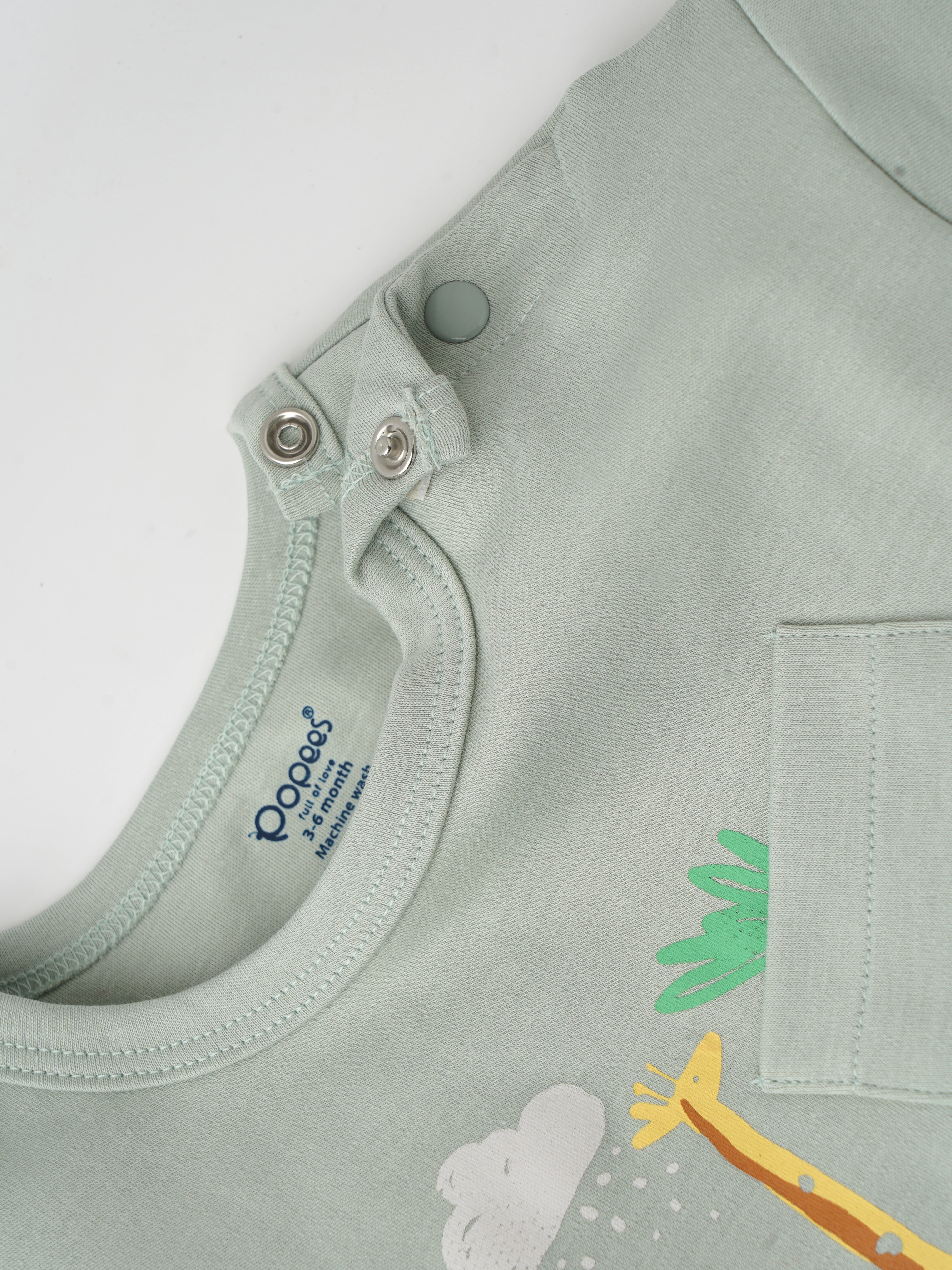 Popees Stylish Printed T-shirt (3-24 Months) for Boys - Image 4