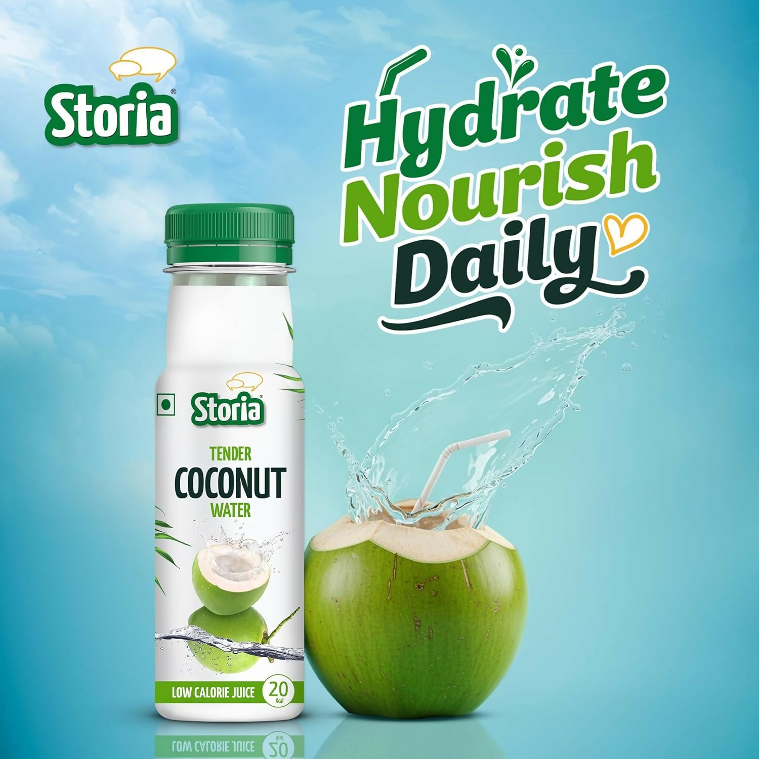 Storia Tender Coconut Water, No Added Sugar, No Added Flavours