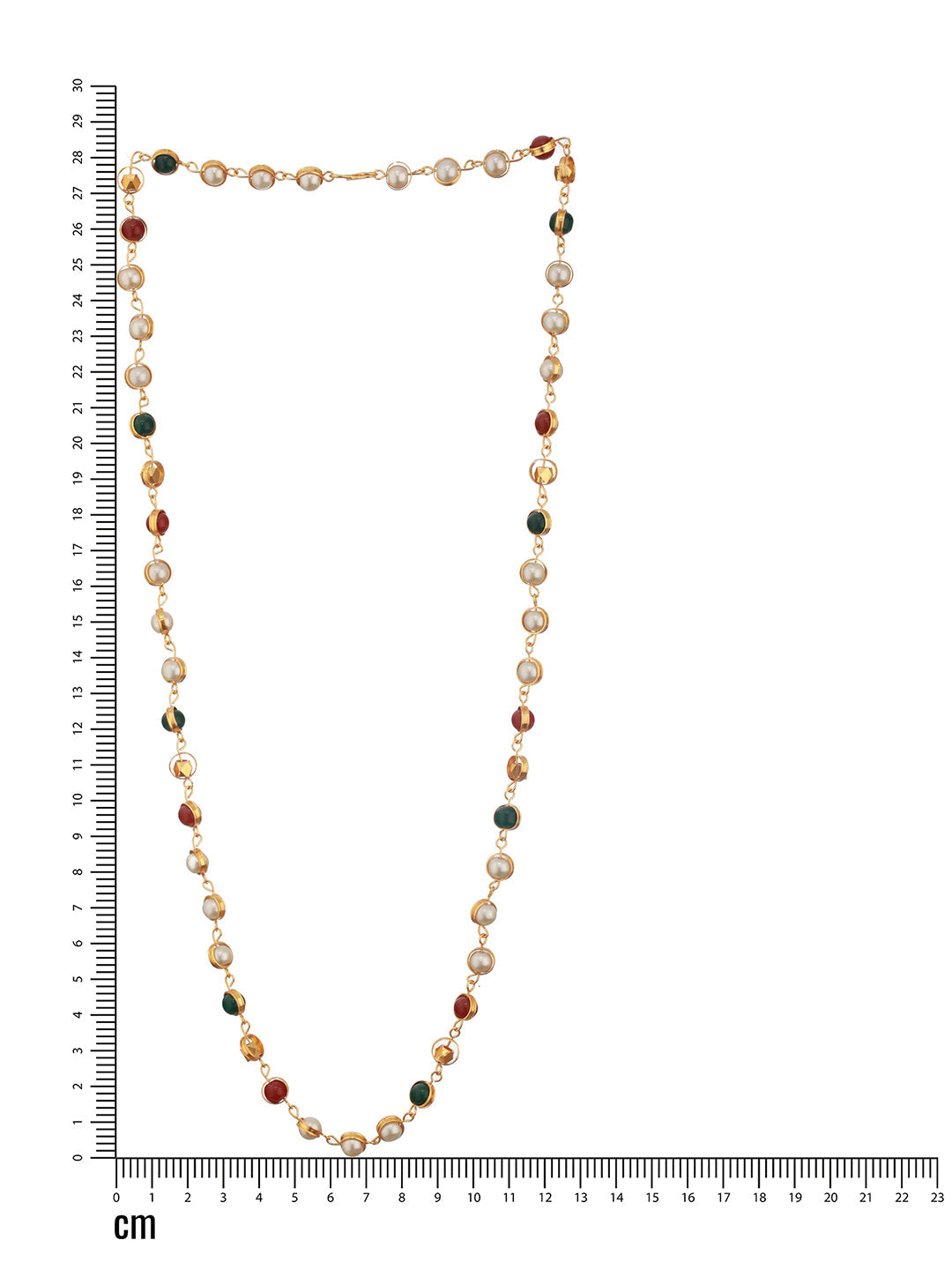 Jazz And Sizzle Gold-Plated & Beaded Studded Maala/Necklace
