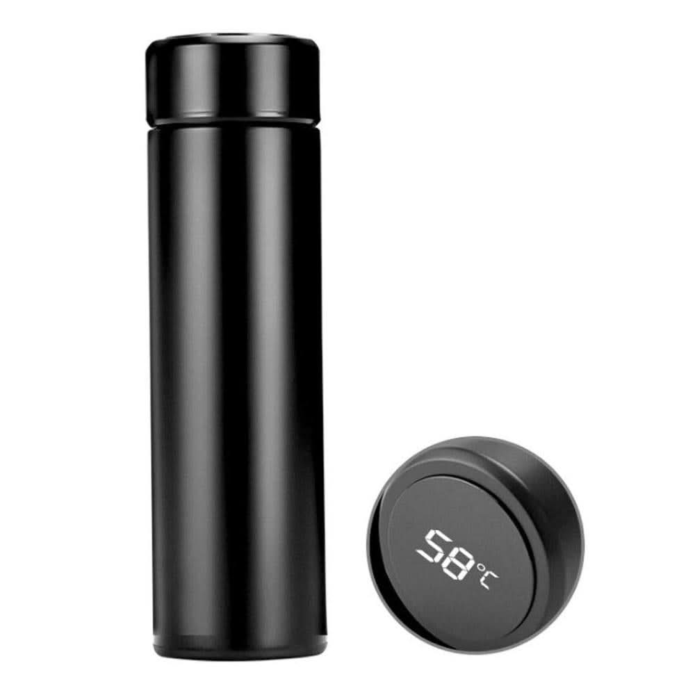 Smart Vacuum Insulated Water Bottle With Led Temperature Display HP DD