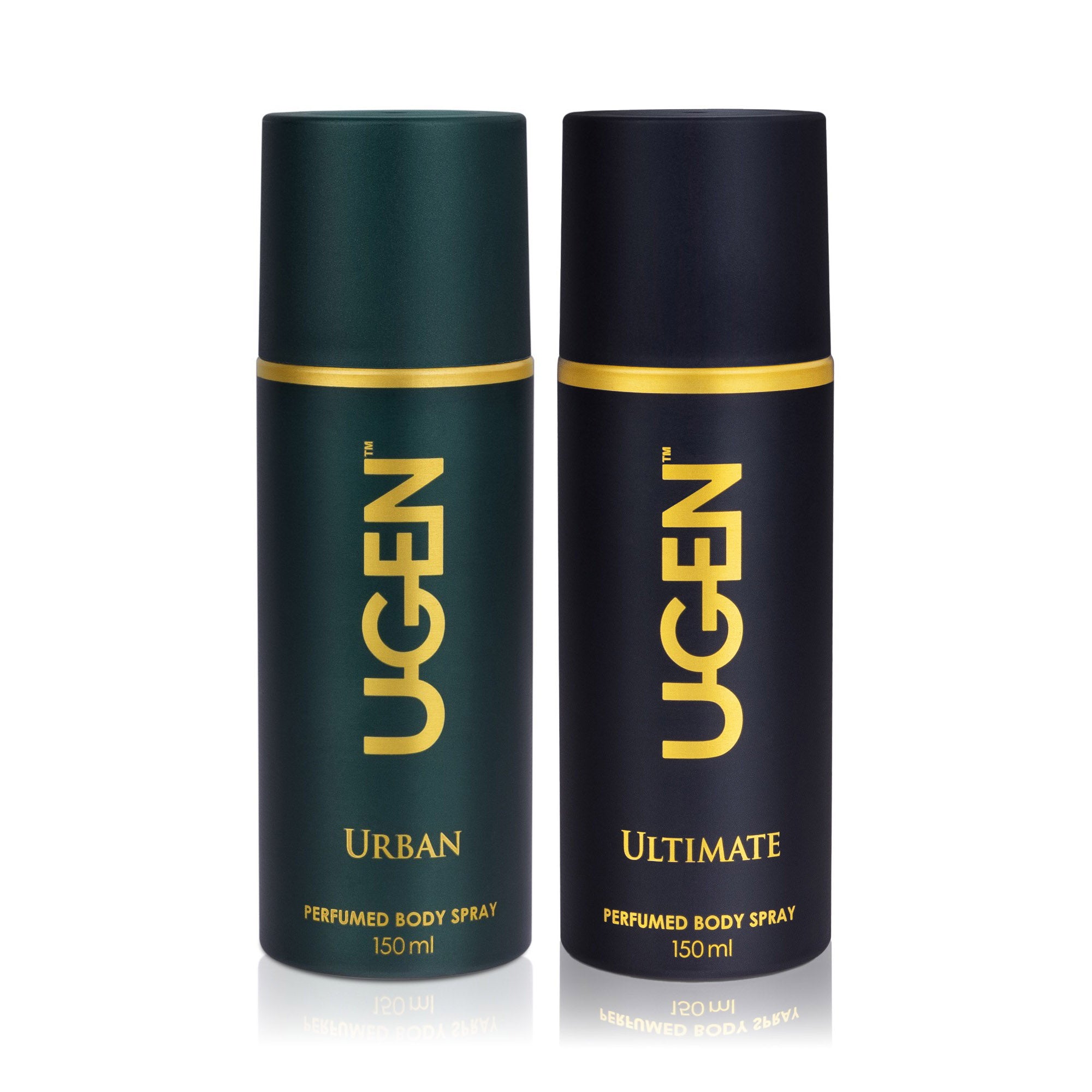 Ugen Ultimate Deodorant 150Ml + Ugen Urban Deodorant 150Ml (Pack Of 2)