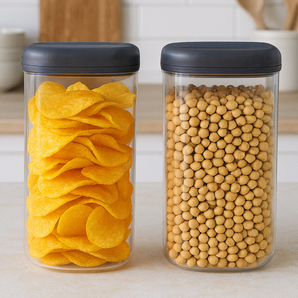 Supermom Airtight Kitchen Storage Containers (2 Pc Set 1500 Ml)