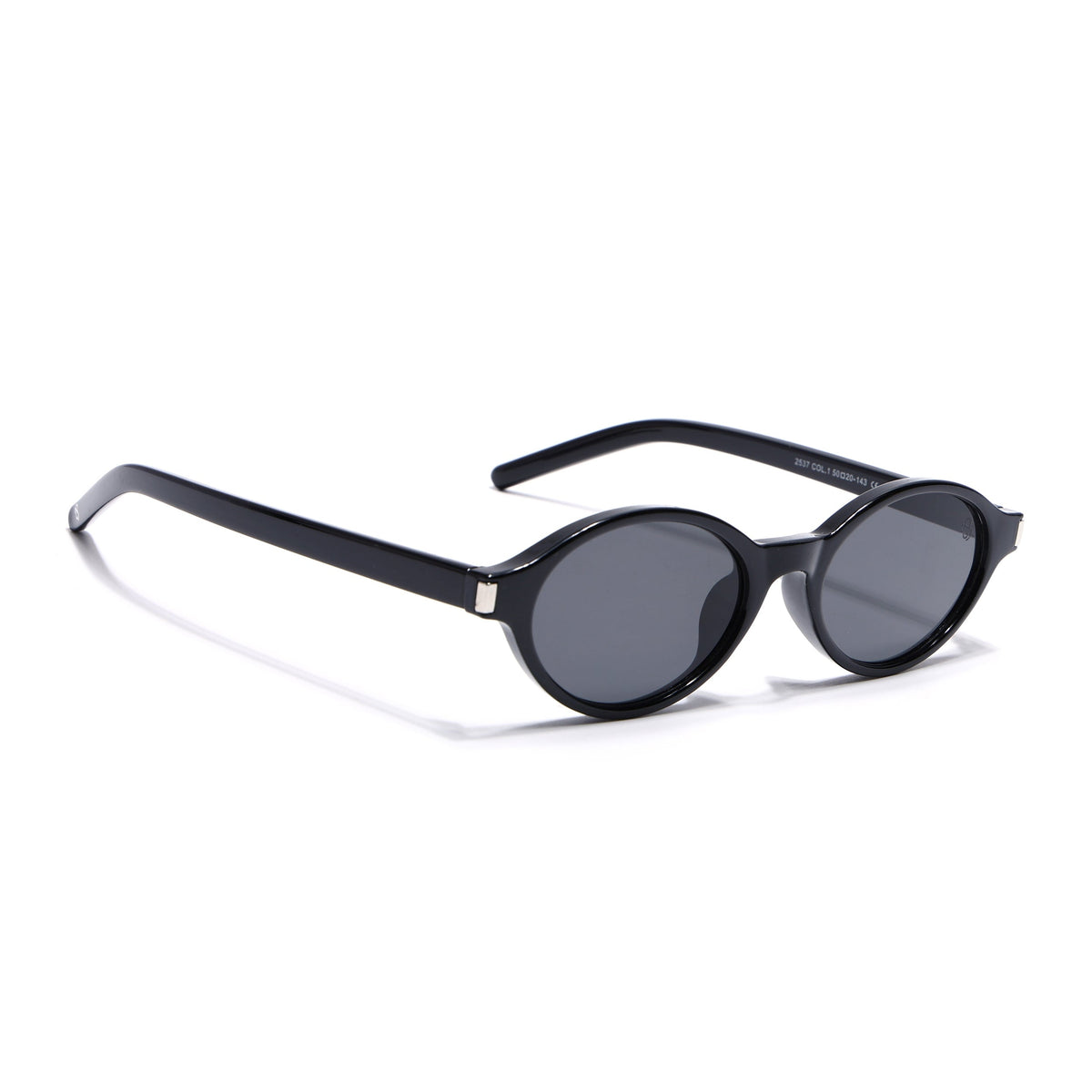 Bloom Black Oval Sunglasses for Women - view 2