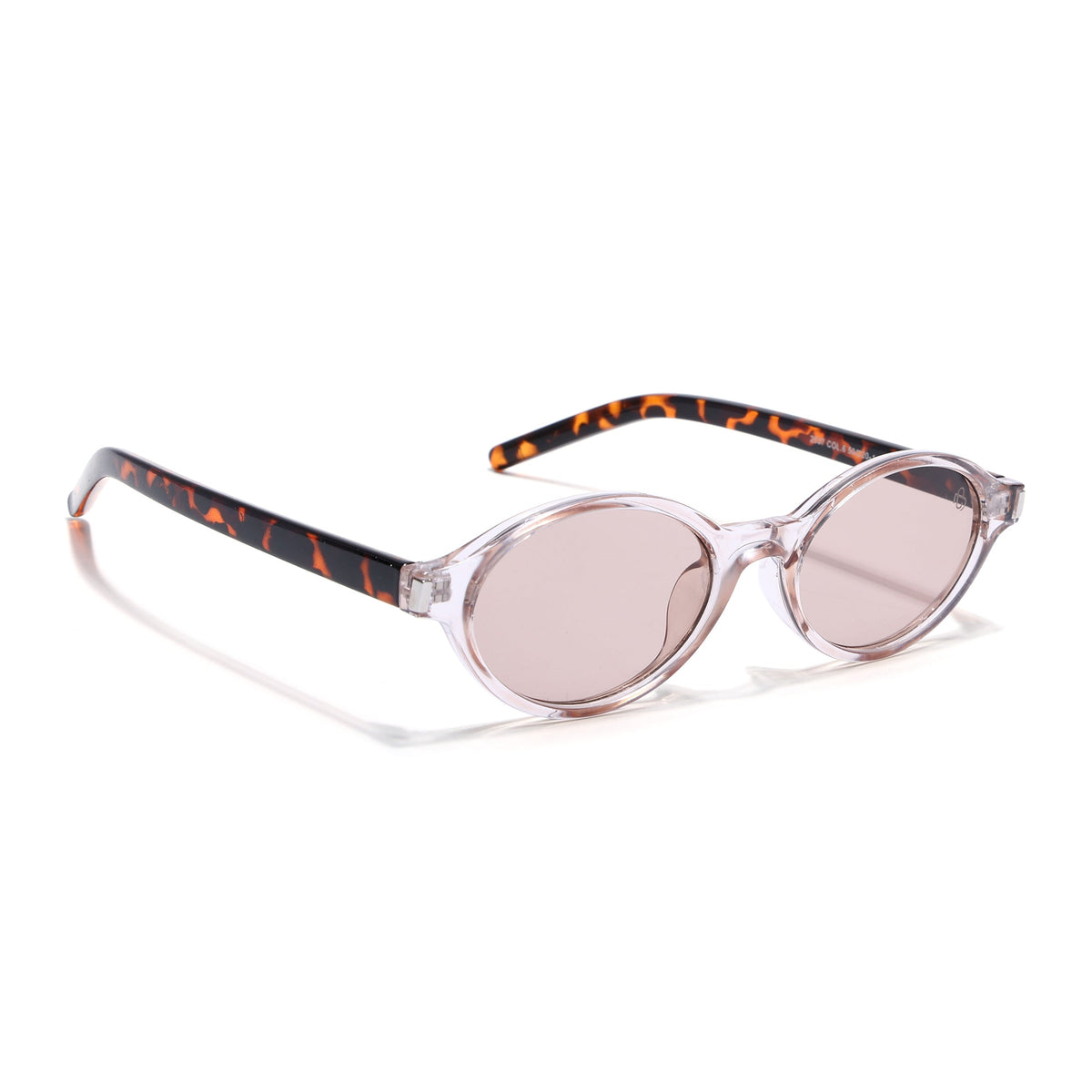 Bloom Pink Oval Sunglasses for Men and Women - view 2