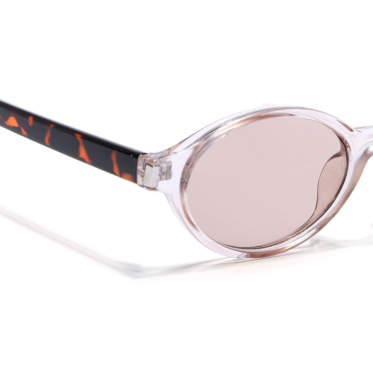 Bloom Pink Oval Sunglasses for Men and Women - view 5