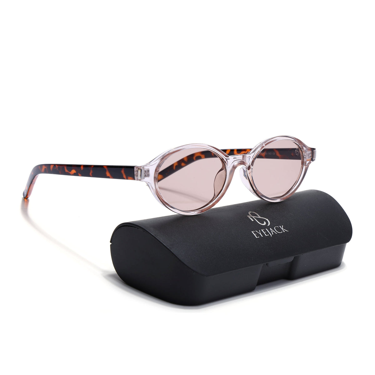 Bloom Pink Oval Sunglasses for Men and Women - view 8