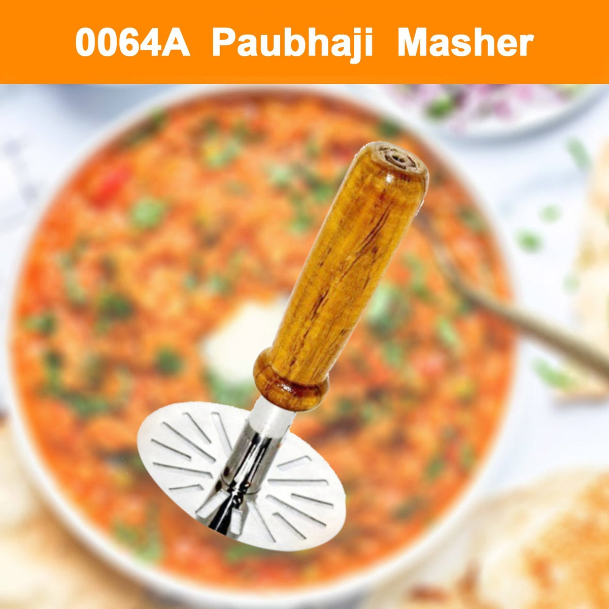 Paubhaji Masher Used In All Kinds Of Household And Kitchen Places For Mashing . HP DD