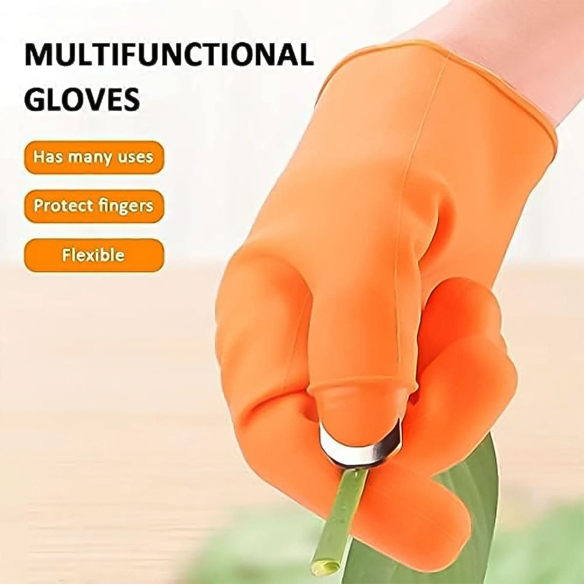 Gloves Silicone Thumb Knife Finger Protector HP DD