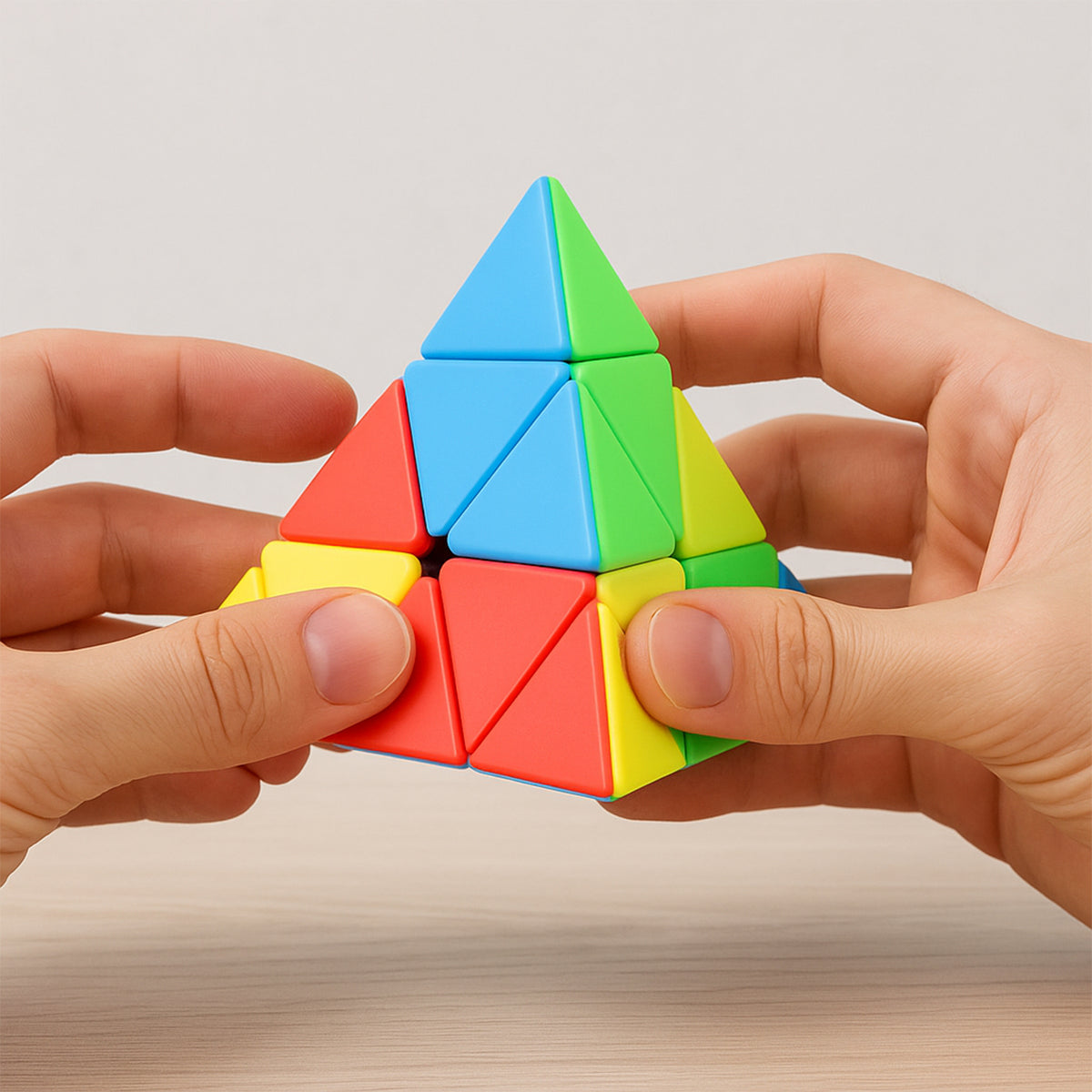 High-Speed Triangle Puzzle Cube Brain Teaser for Kids & adults (1 Pc)