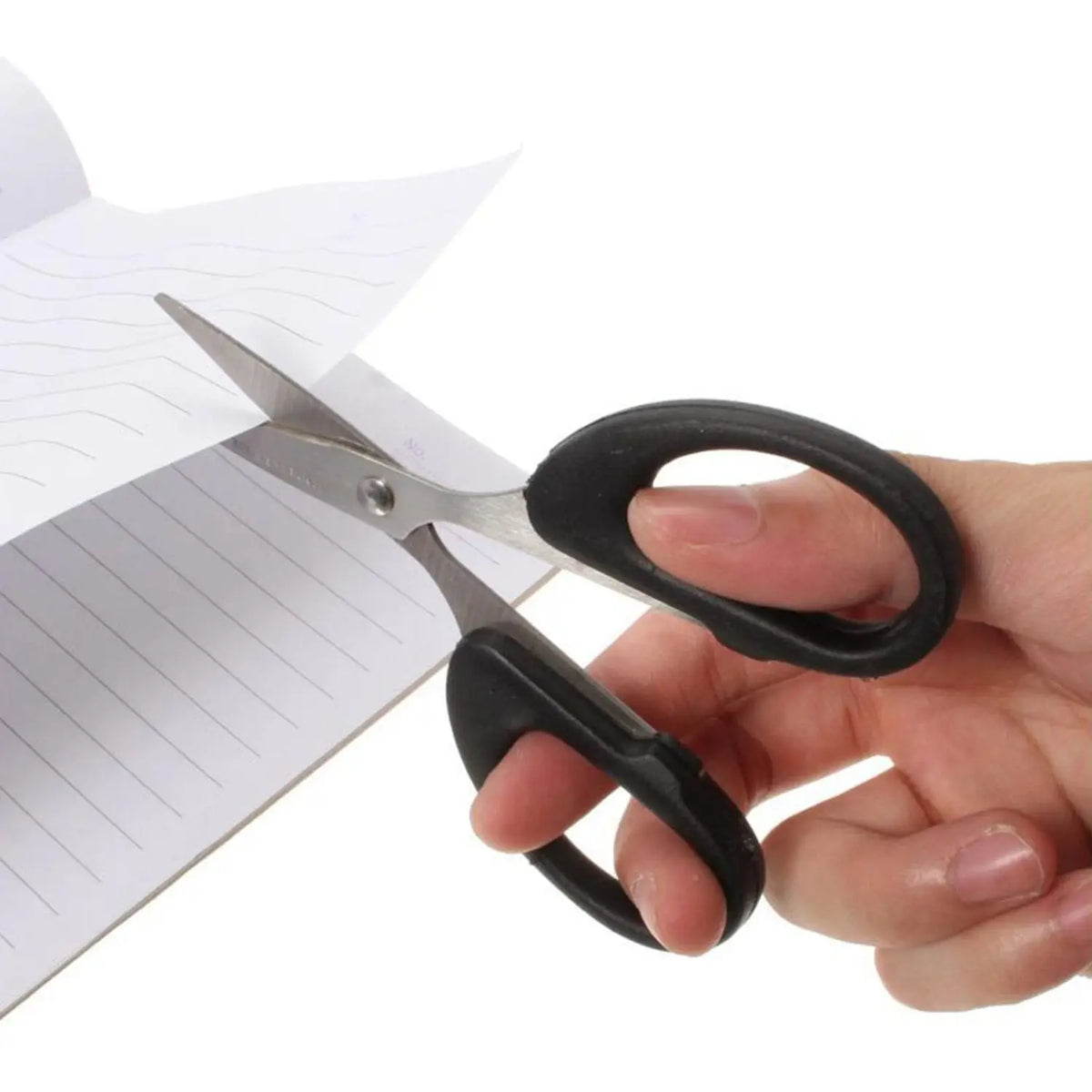 Stainless Steel Scissors With Plastic Handle Grip 160mm (1pc Only) HP DD