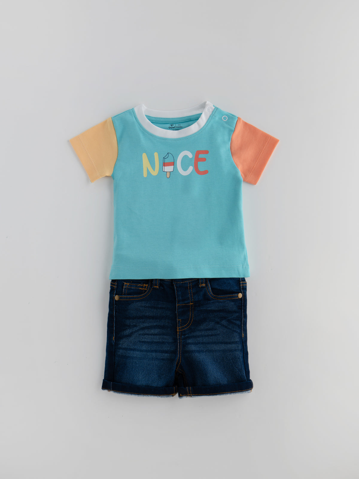 Popees Stylish & Skin-friendly Co-ord Set (3-24 Months) for Boys - Image 1