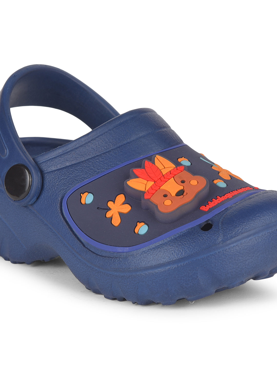 Bubblegummers Boy's Blue Casual Clog Sandal - Blue - View 5